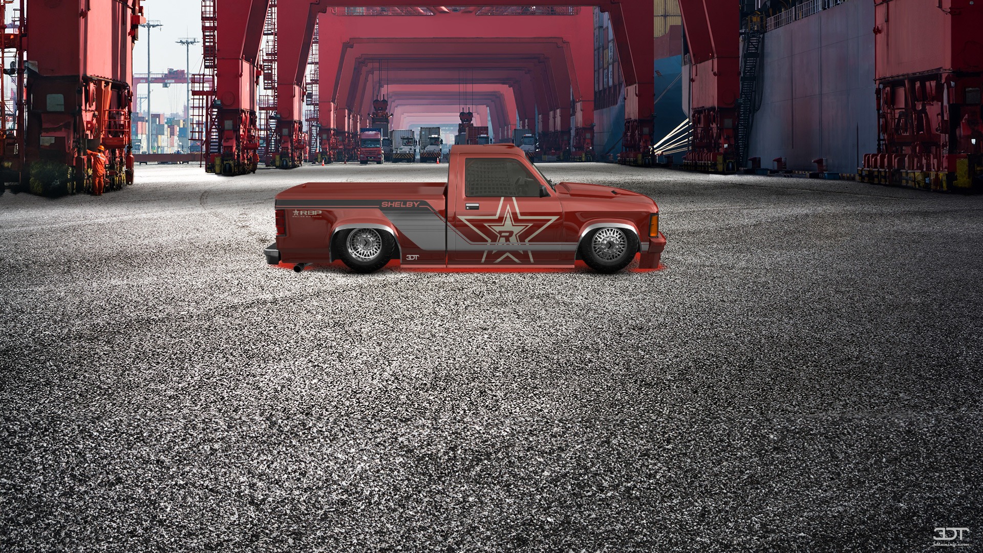 Dodge Dakota Regular Cab 2 Door pickup truck 1987
