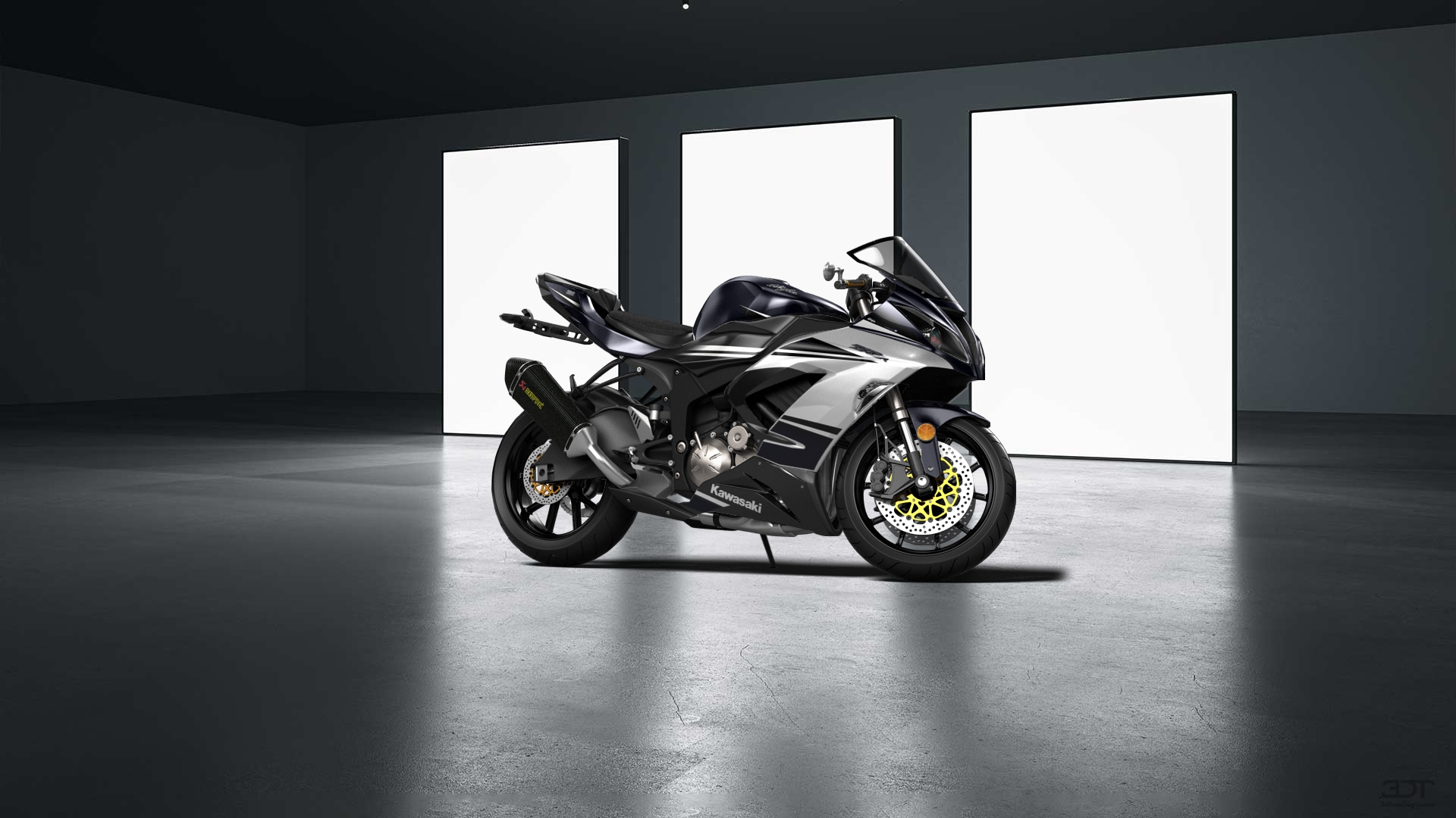 Kawasaki Ninja ZX 6R Sport Bike 2015 tuning