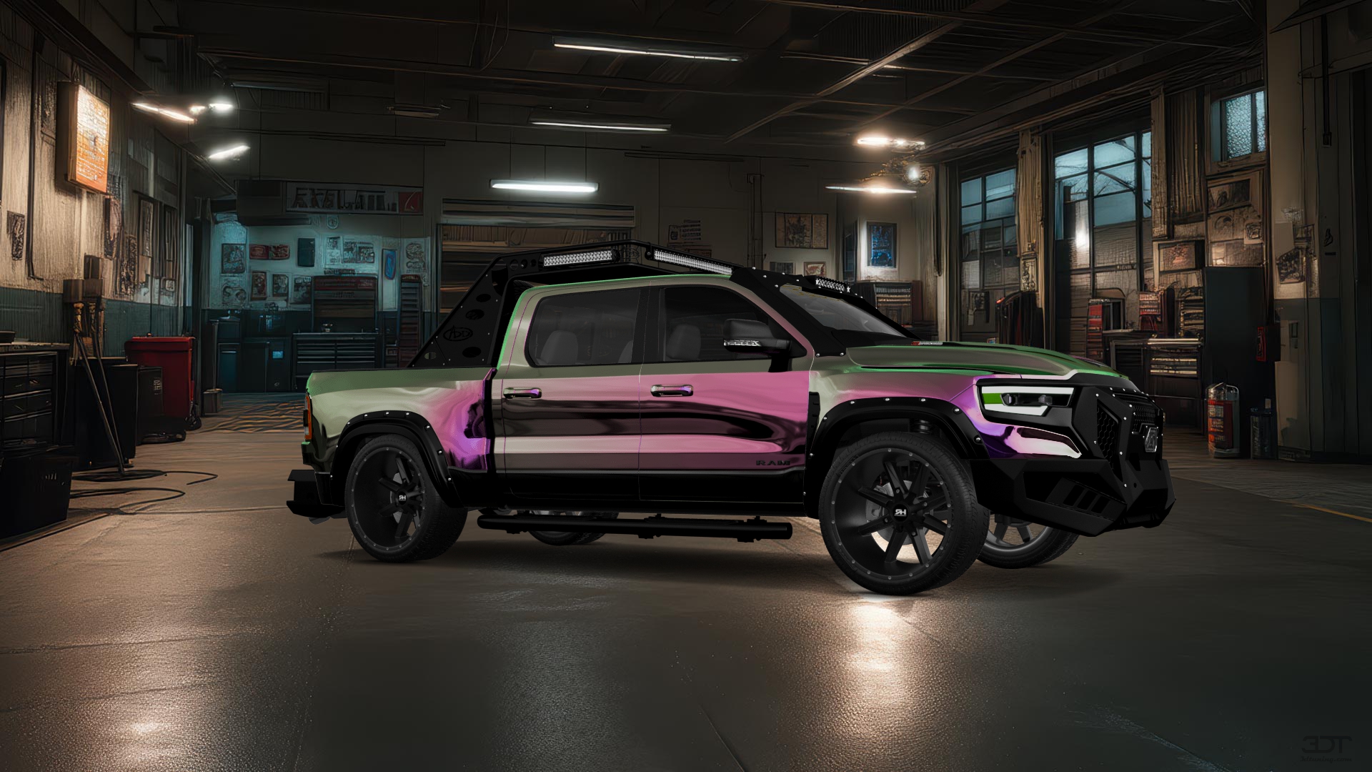 Dodge Ram 1500 TRX 4 Door pickup truck 2021 tuning
