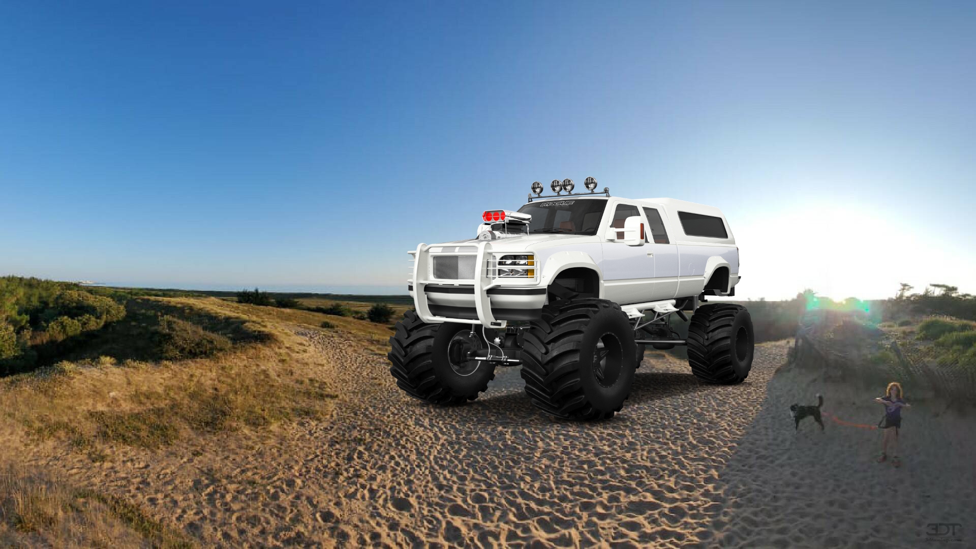 Chevrolet K3500 Extended Cab Pickup Truck 1988 tuning