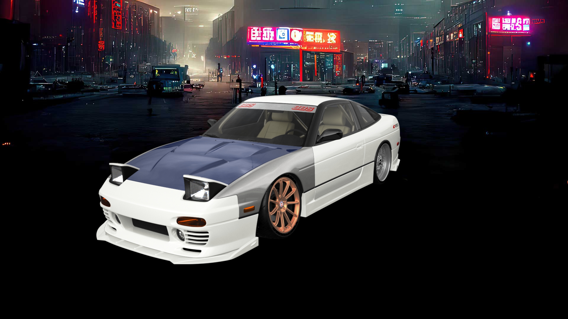 Nissan 240SX 3 Door Hatchback 1989 tuning