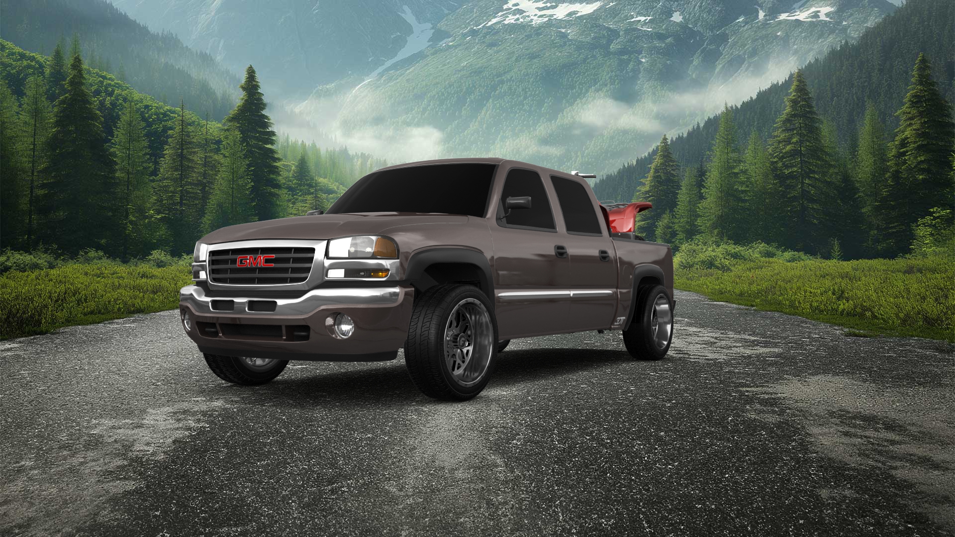 GMC Sierra 1500 Crew Cab Pickup Truck 2000
