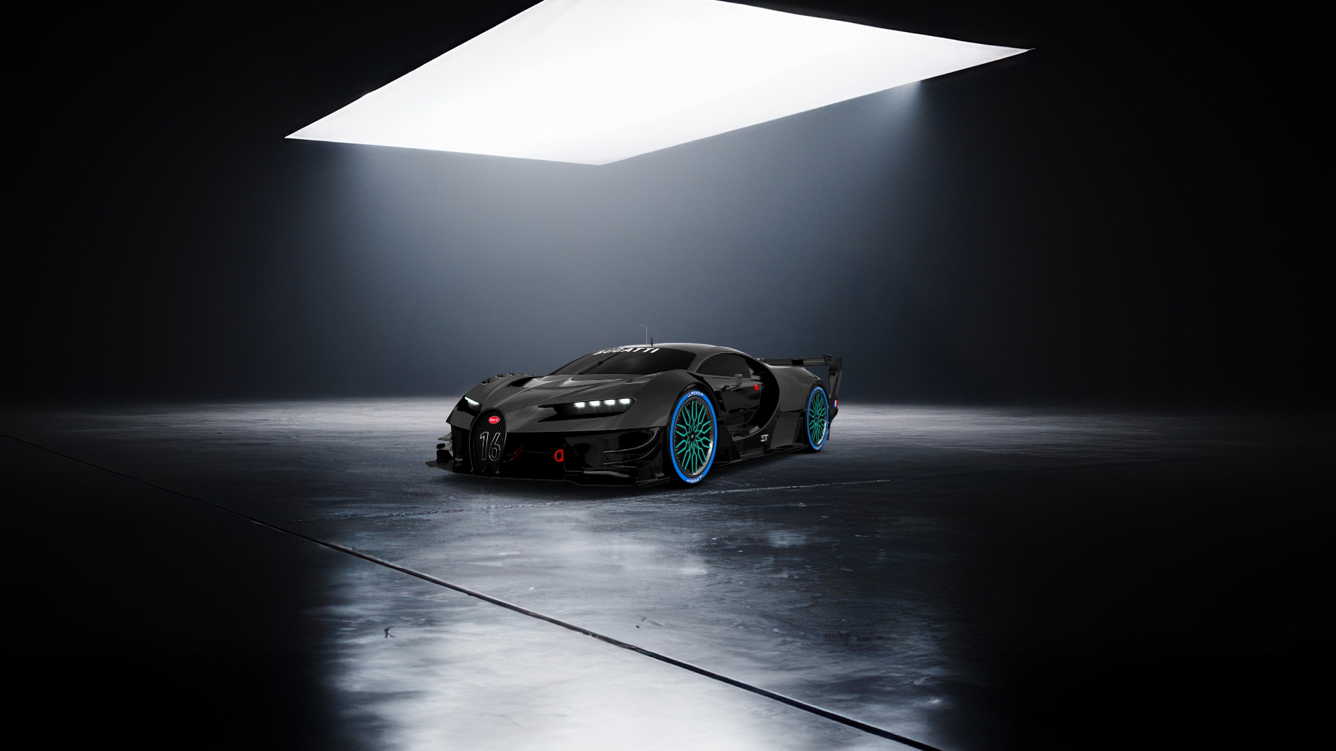 Bugatti Vision GT Supercar 2015 tuning