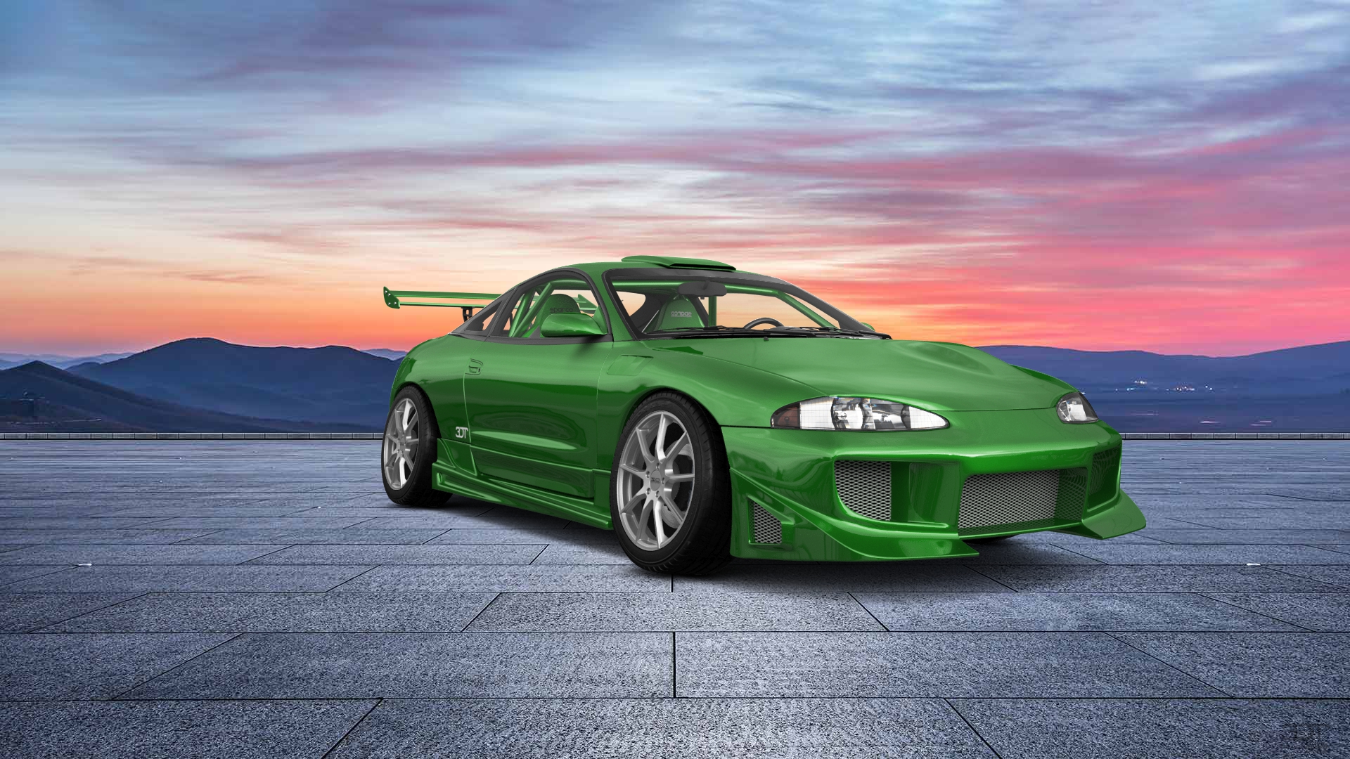Mitsubishi Eclipse GSX Coupe 1995 tuning