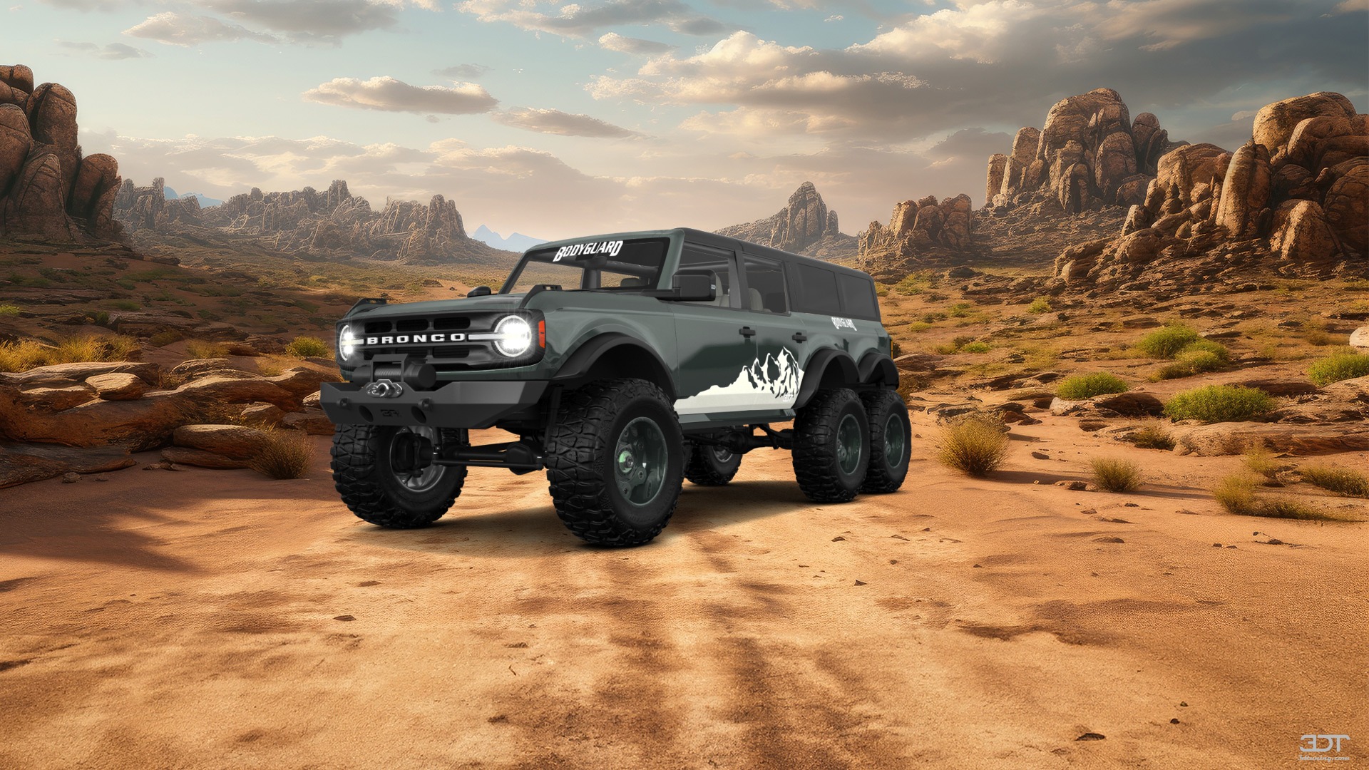 Ford Bronco 6X6 4 Door pickup truck 2021