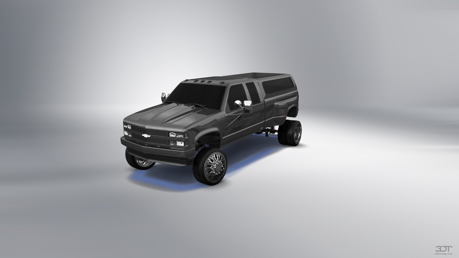 Chevrolet K3500 Extended Cab Pickup Truck 1988