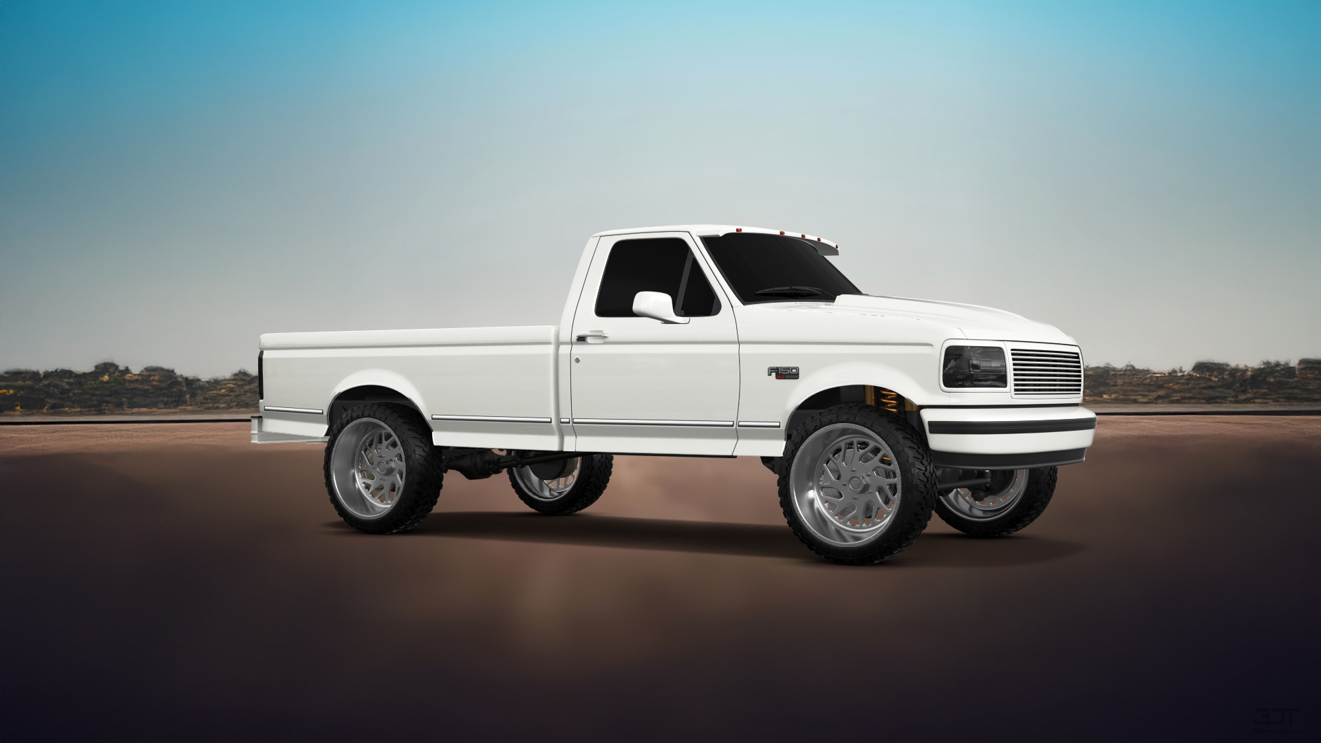 Ford F-150 Regular Cab 2 Door pickup truck 1992 tuning