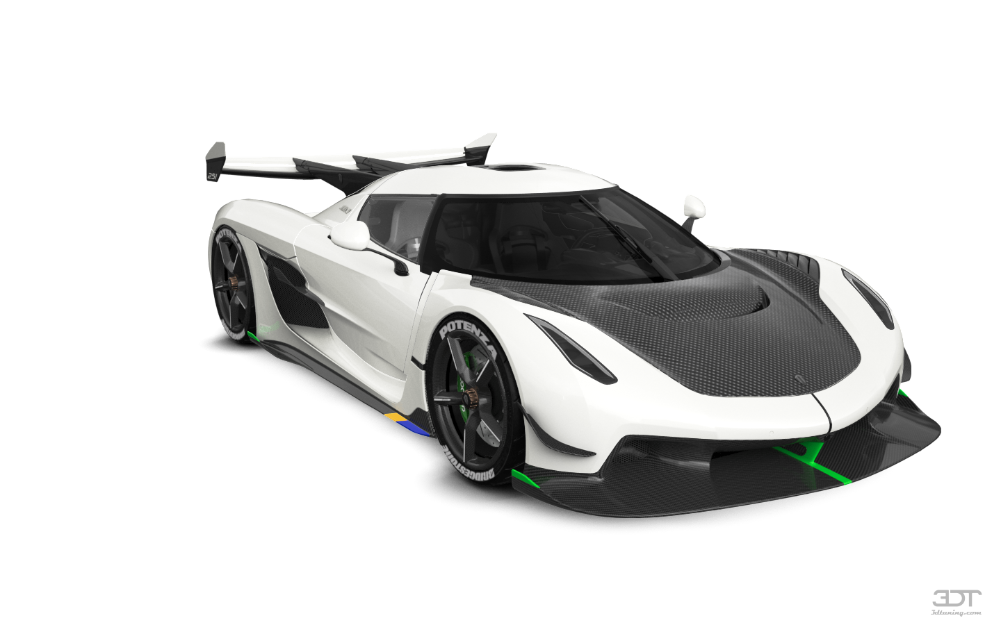 Koenigsegg Jesko 2 door targa top 2020