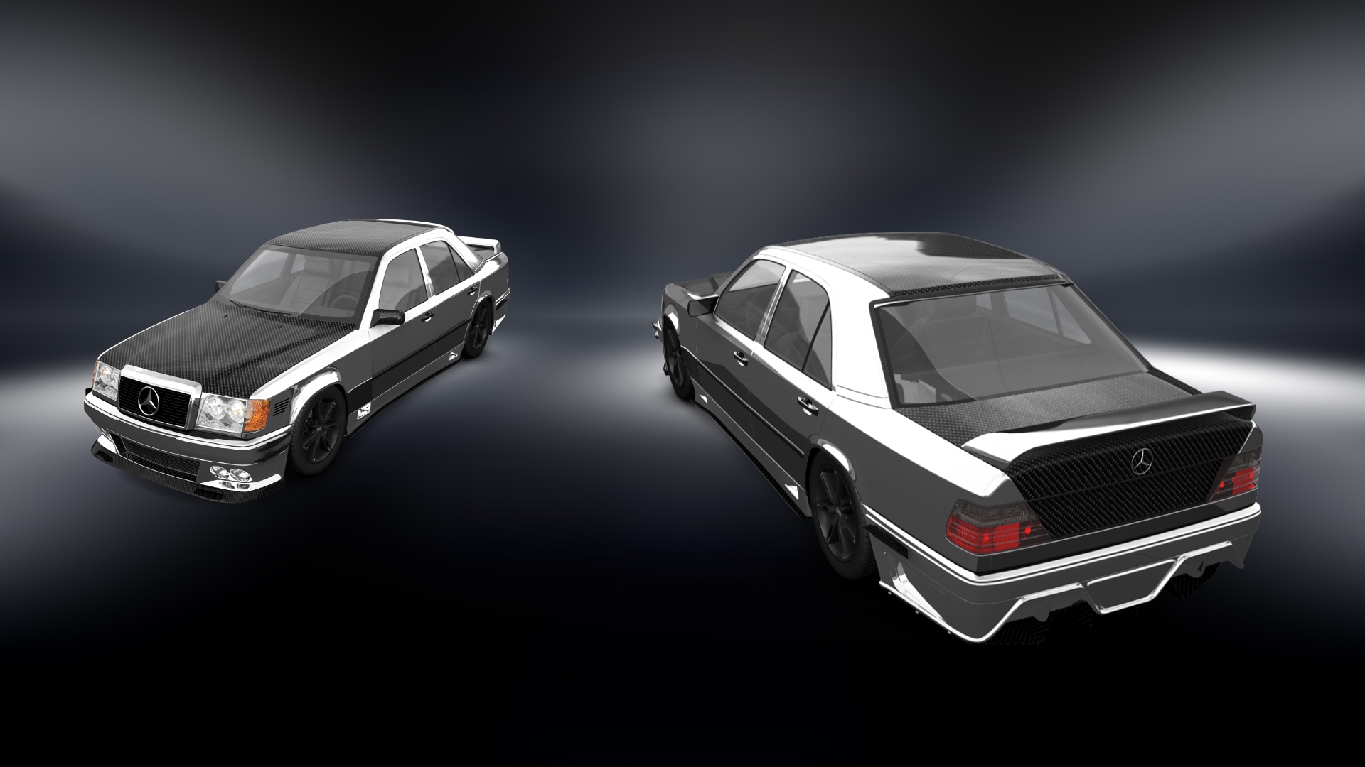 Mercedes E-Class Sedan 1984 tuning