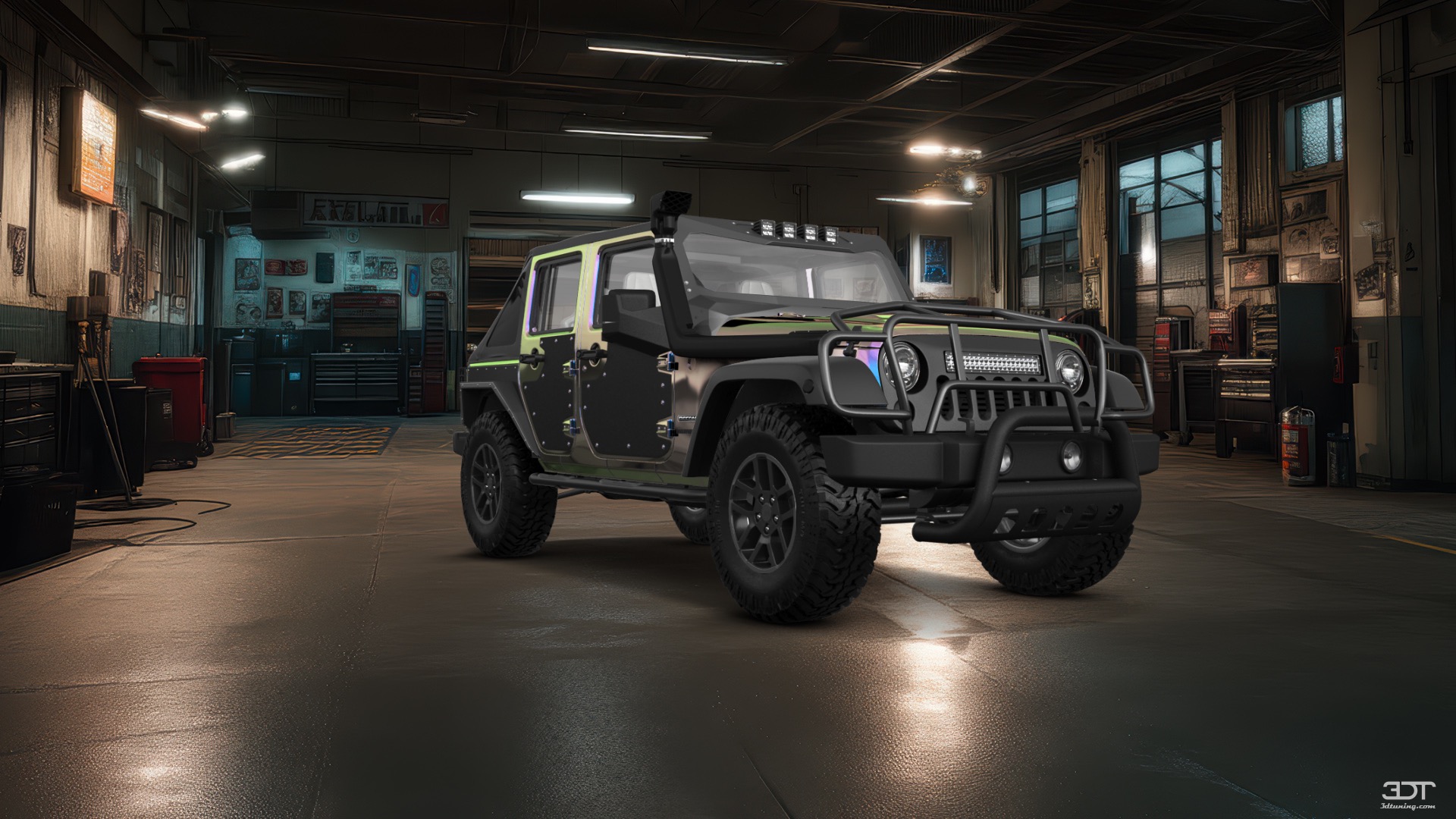 Jeep Wrangler Unlimited JK Rubicon Recon 4 Door SUV 2017 tuning