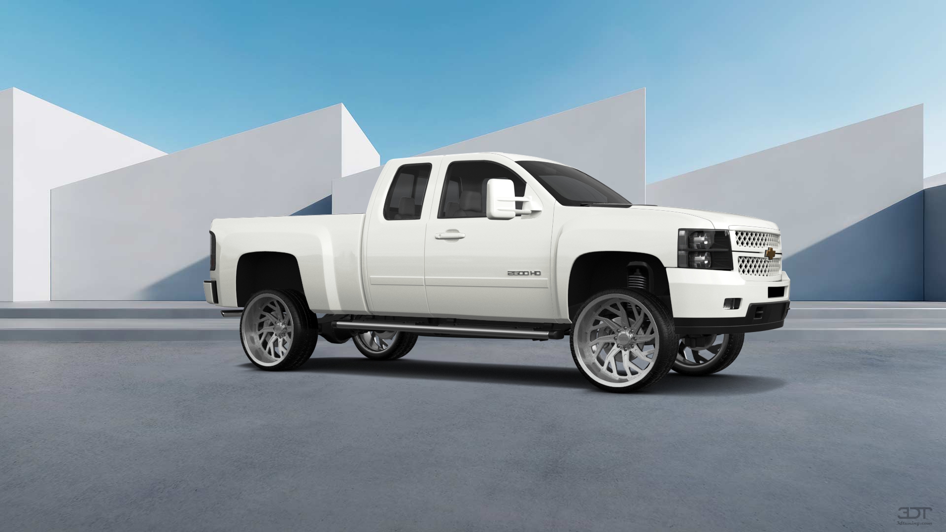 Chevrolet Silverado 2500 HD Extended Cab Pickup Truck 2007 tuning