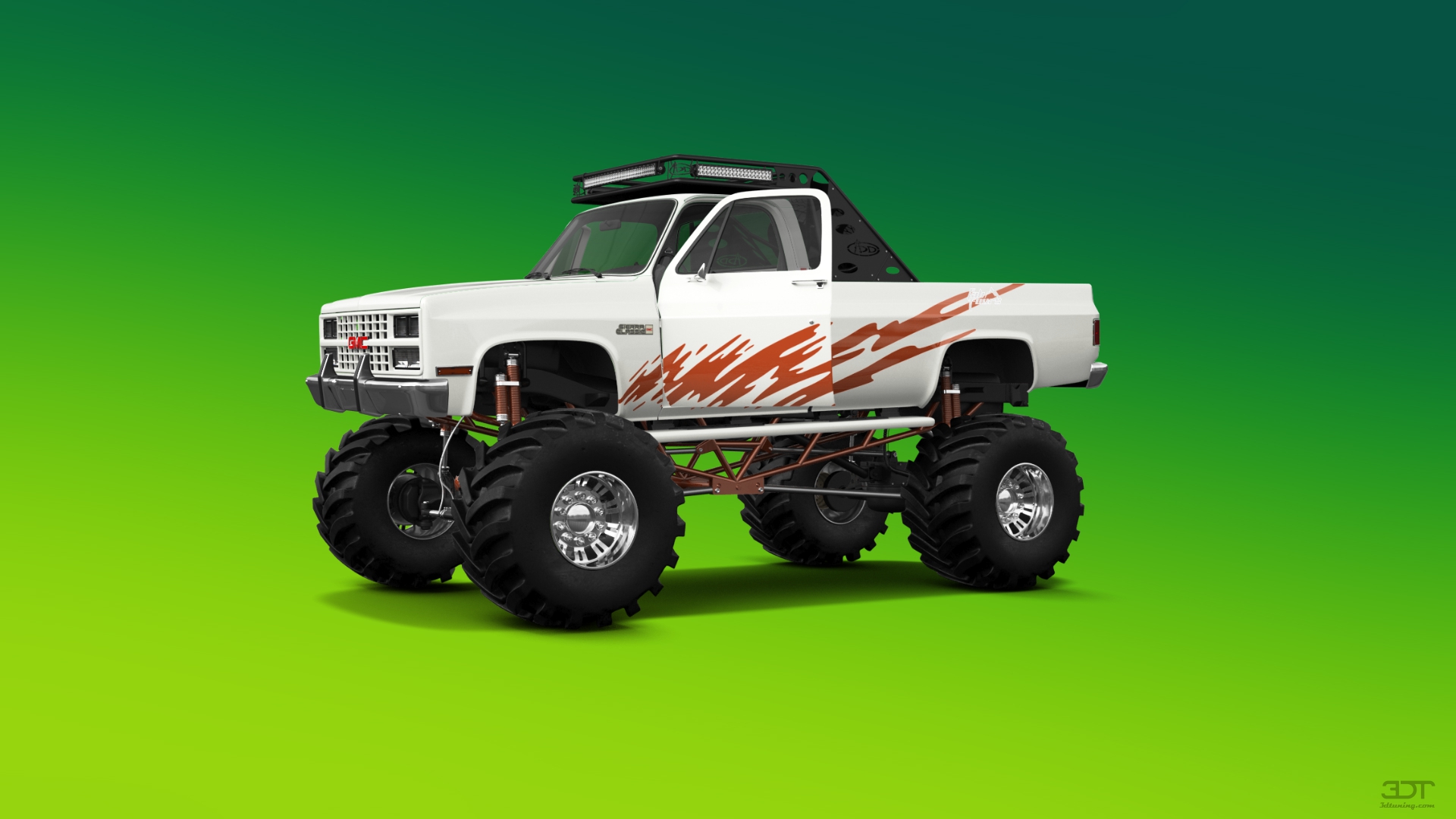 GMC Sierra 1500 2 Door pickup truck 1985 tuning