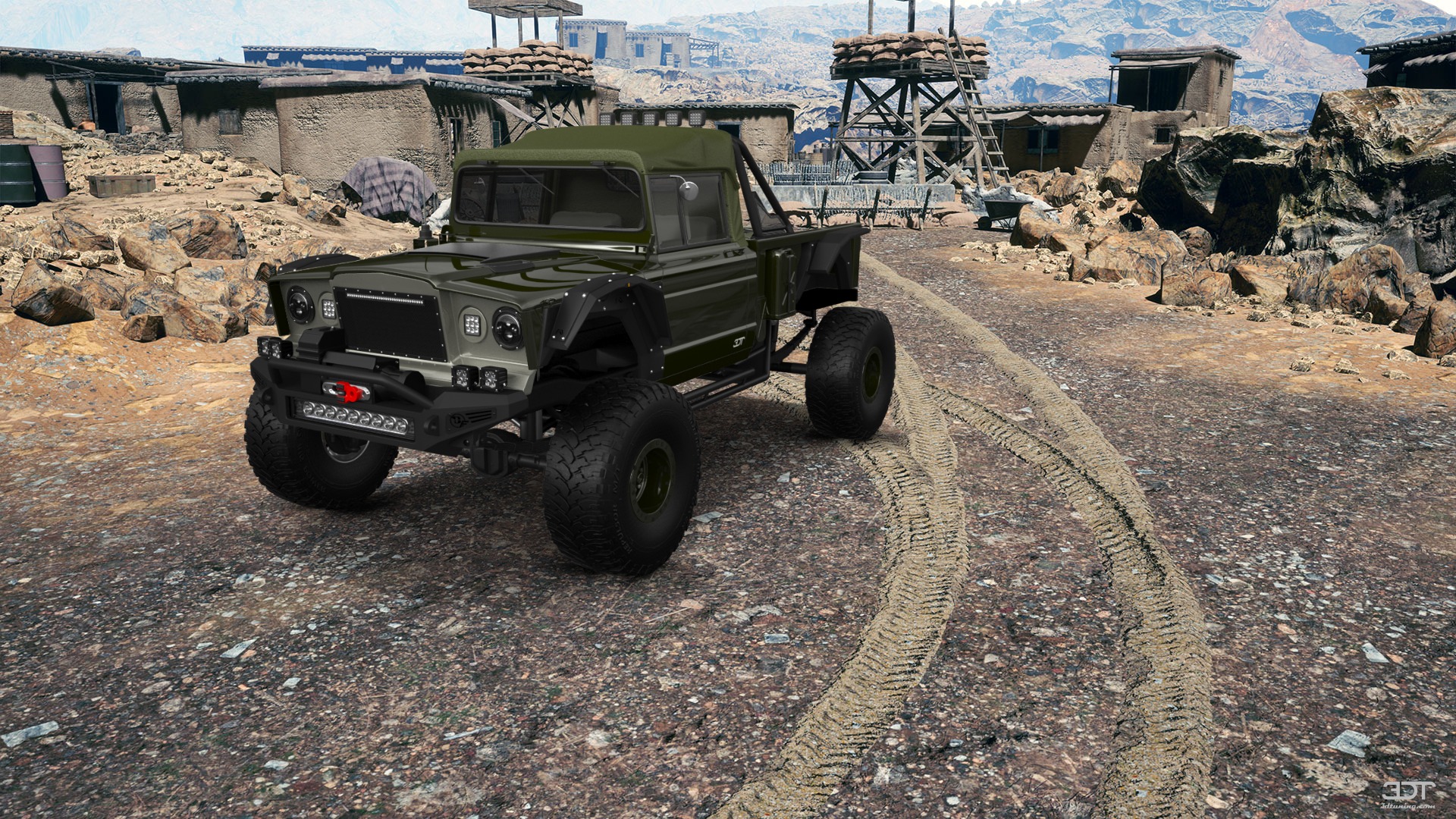 Jeep Kaiser M715 2 Door pickup truck 1968 tuning