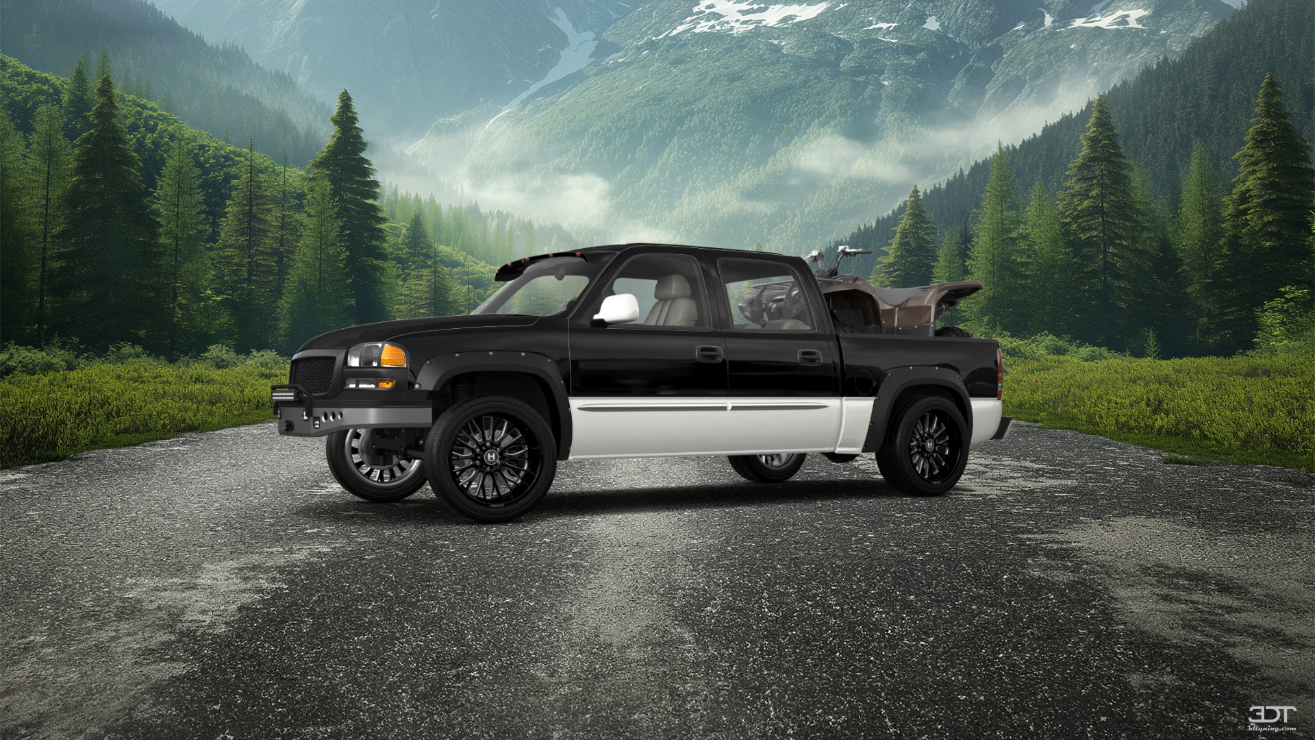 GMC Sierra 1500 Crew Cab Pickup Truck 2000