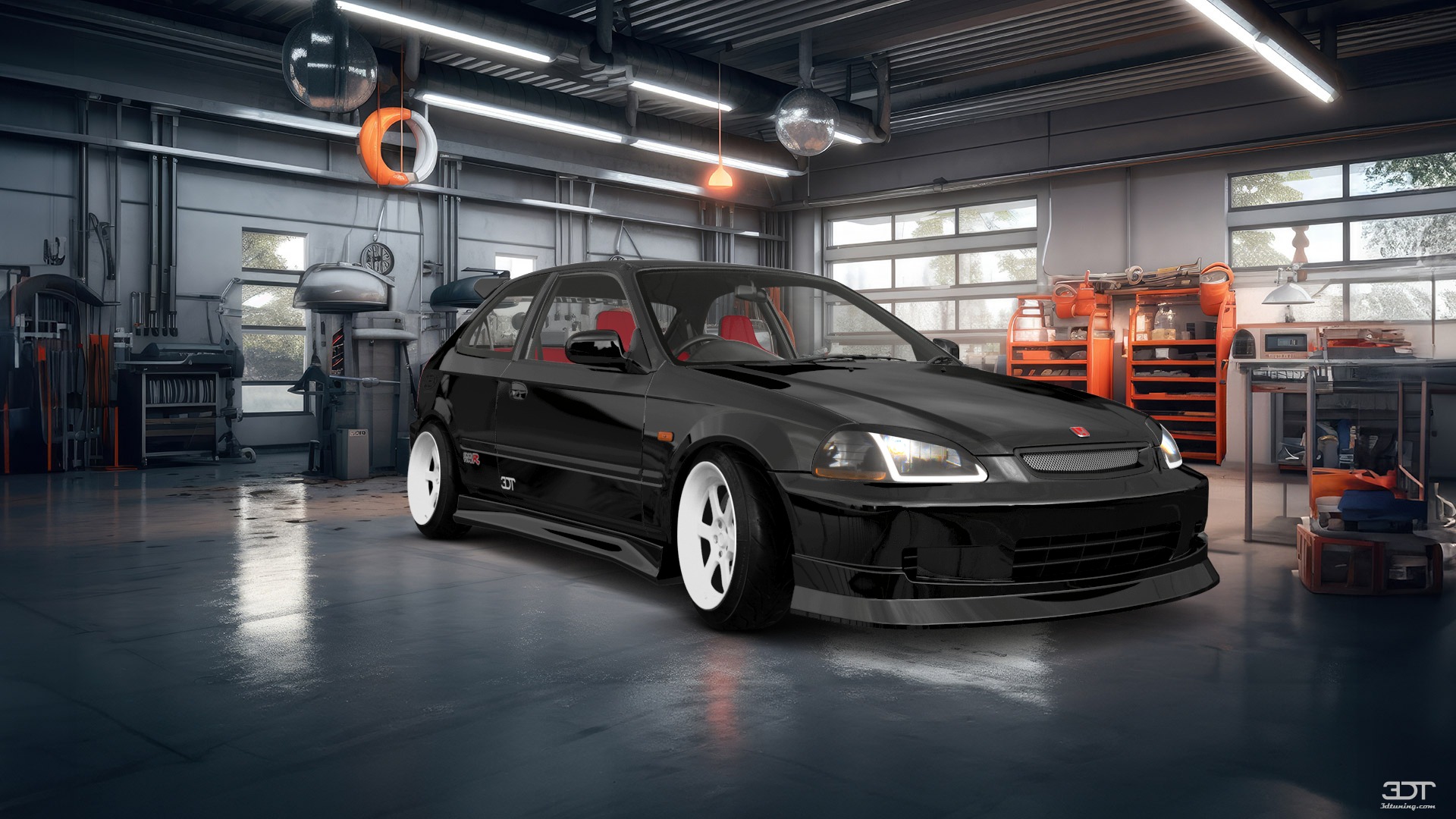 Honda Civic 3 Door Hatchback 1997 tuning