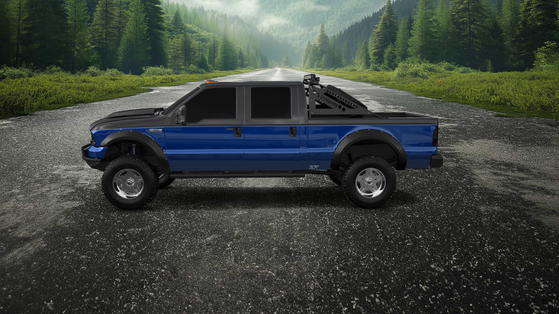 Ford F-250 Crew Cab 4 Door pickup truck 1999