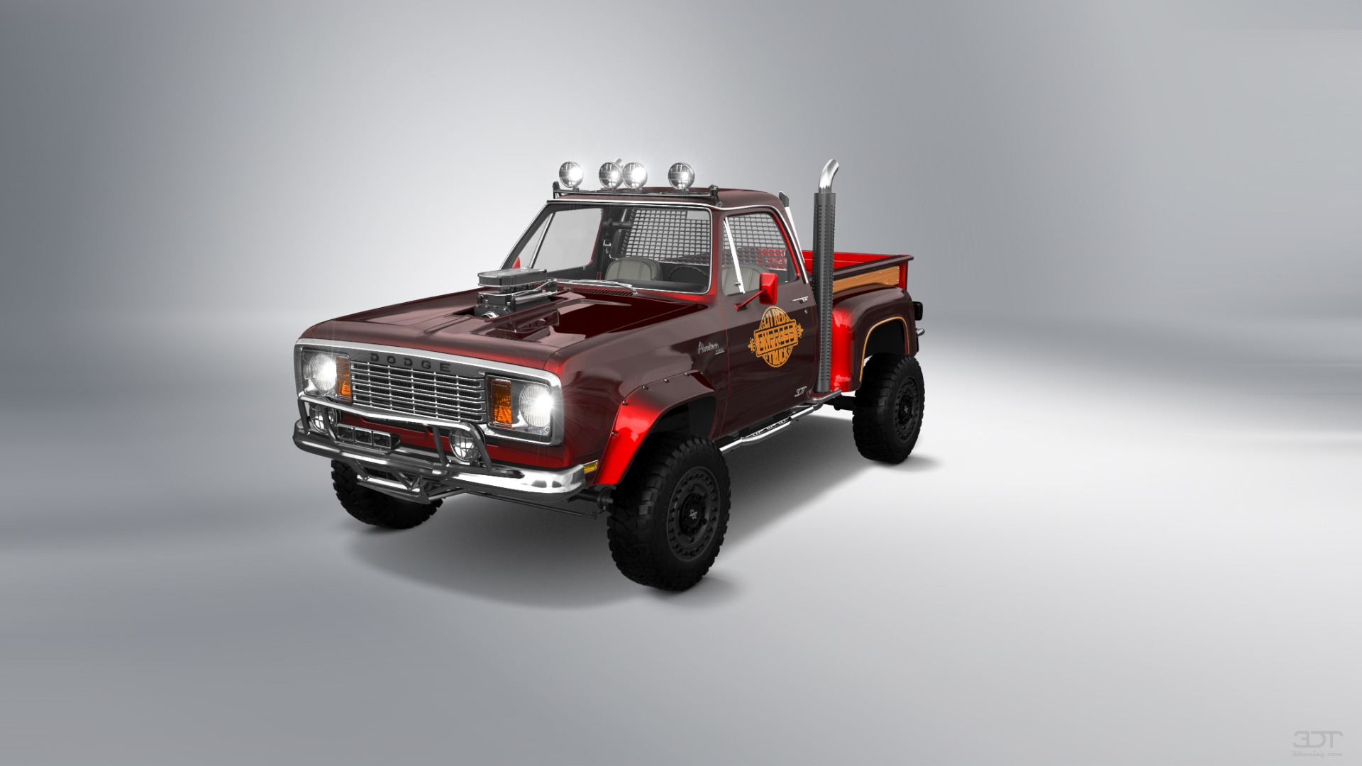 Dodge Lil Red Express 2 Door pickup truck 1978