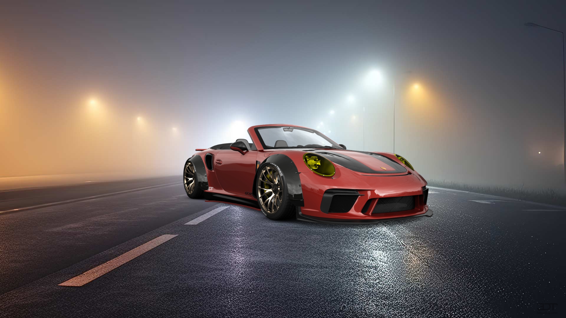 Porsche 911 Turbo S 2 Door Convertible 2014