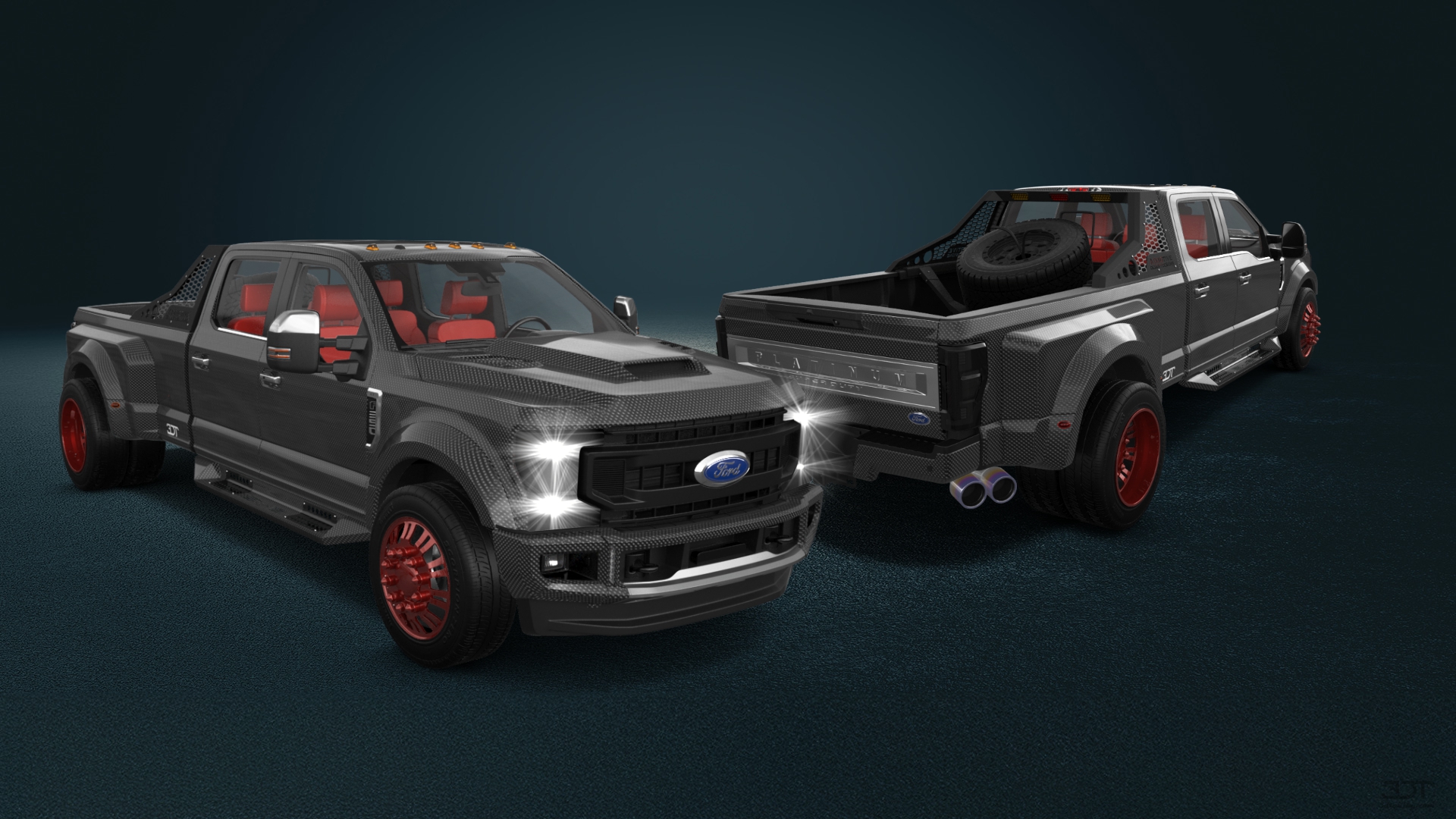 Ford F-350 DRW 4 Door pickup truck 2021 tuning