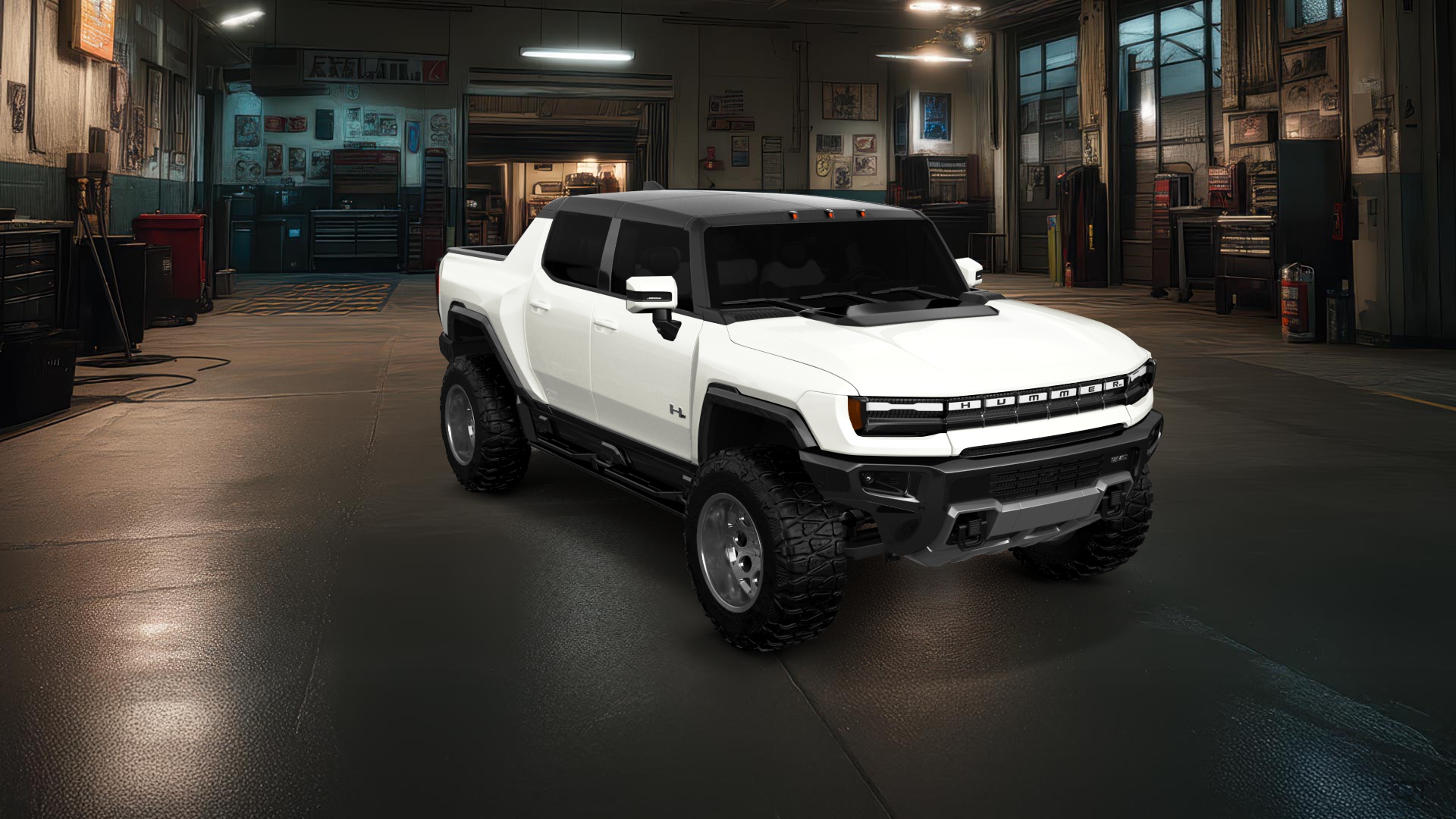 GMC Hummer EV 4 Door pickup truck 2021 tuning