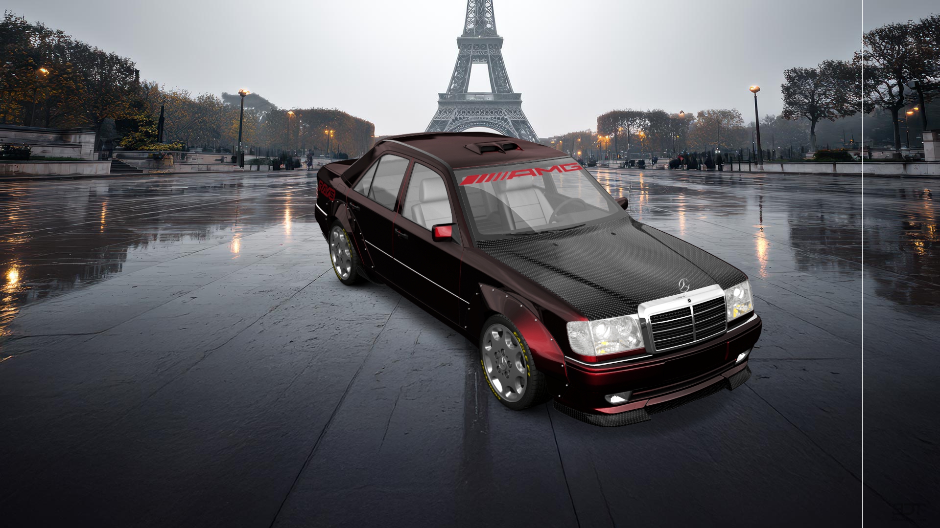 Mercedes E-Class Sedan 1984 tuning