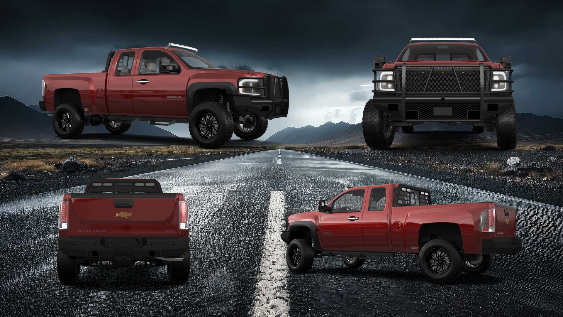 Chevrolet Silverado 2500 HD Extended Cab Pickup Truck 2007 tuning