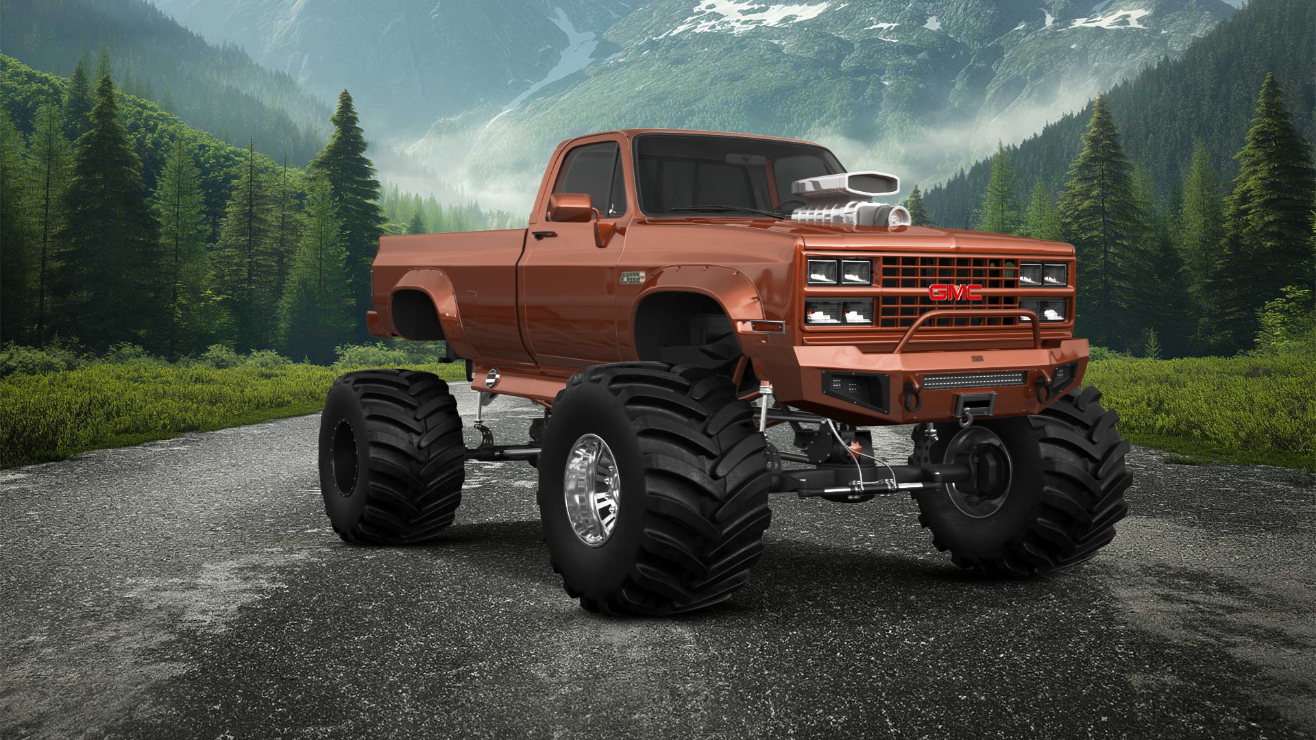 GMC Sierra 1500 2 Door pickup truck 1985