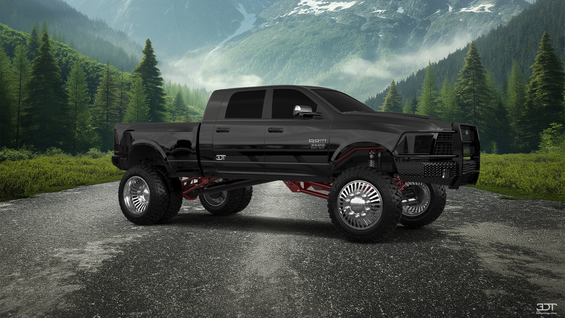 Dodge Ram 3500 4 Door Truck 2014