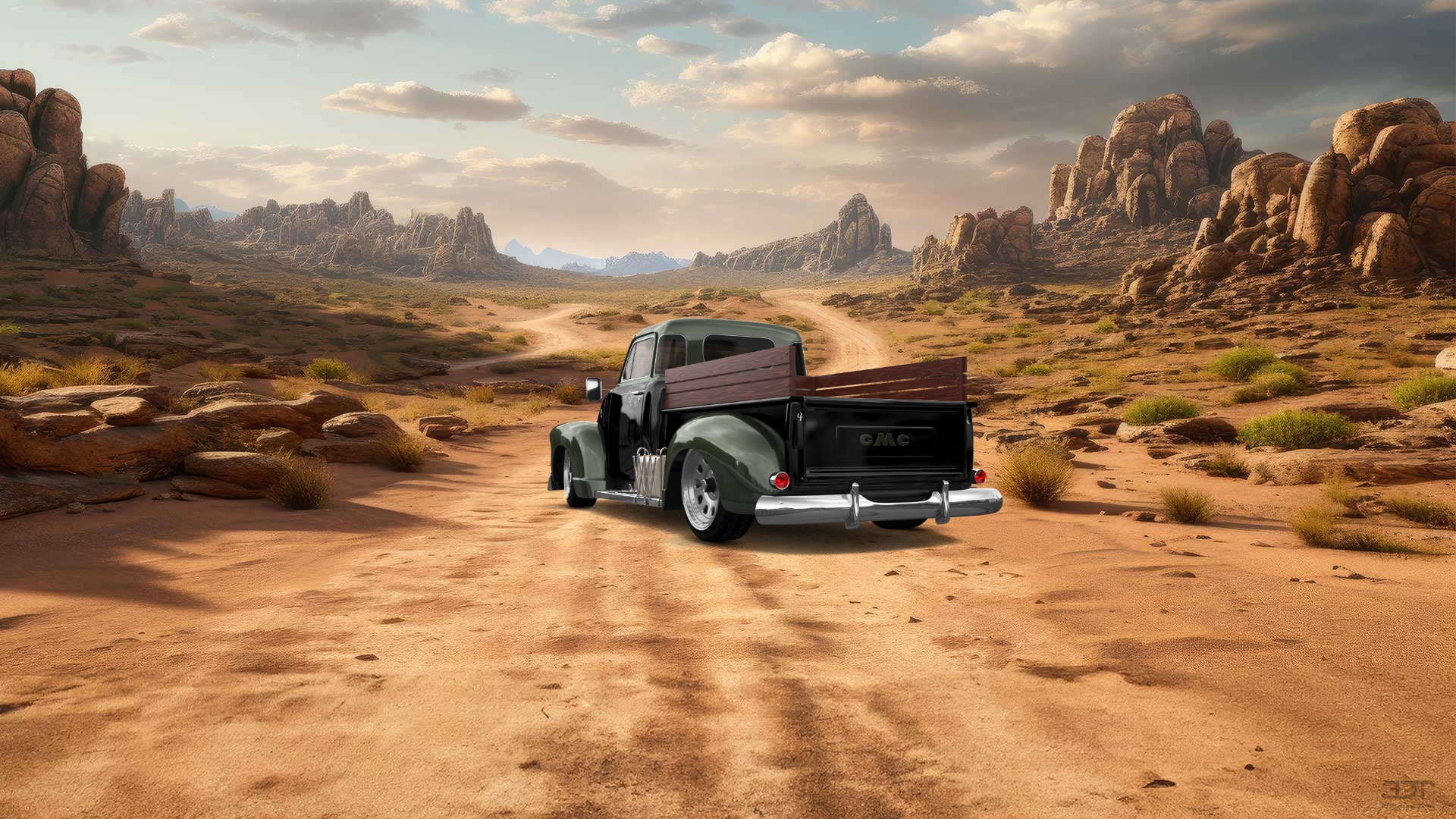 GMC 100 Stepside 2 Door pickup truck 1954