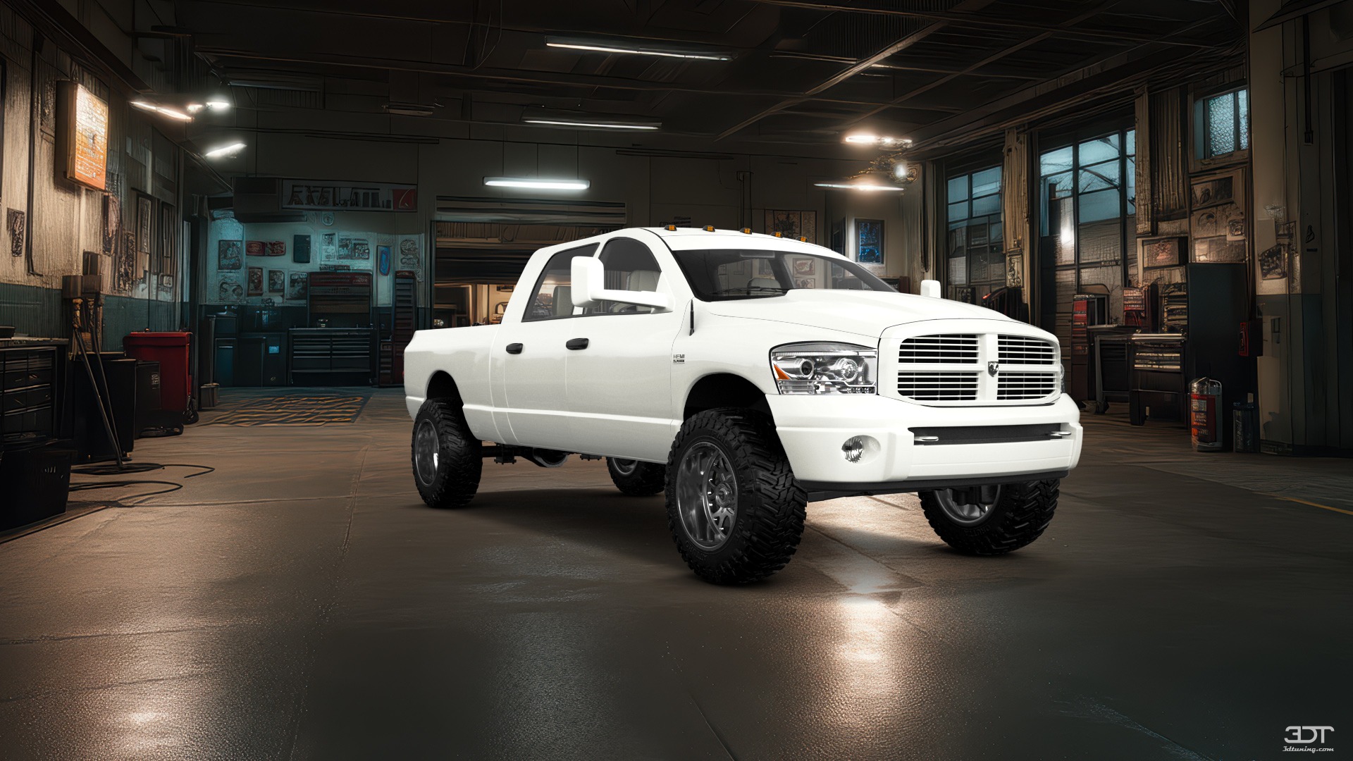 Dodge Ram 2500 4 Door pickup truck 2007 tuning