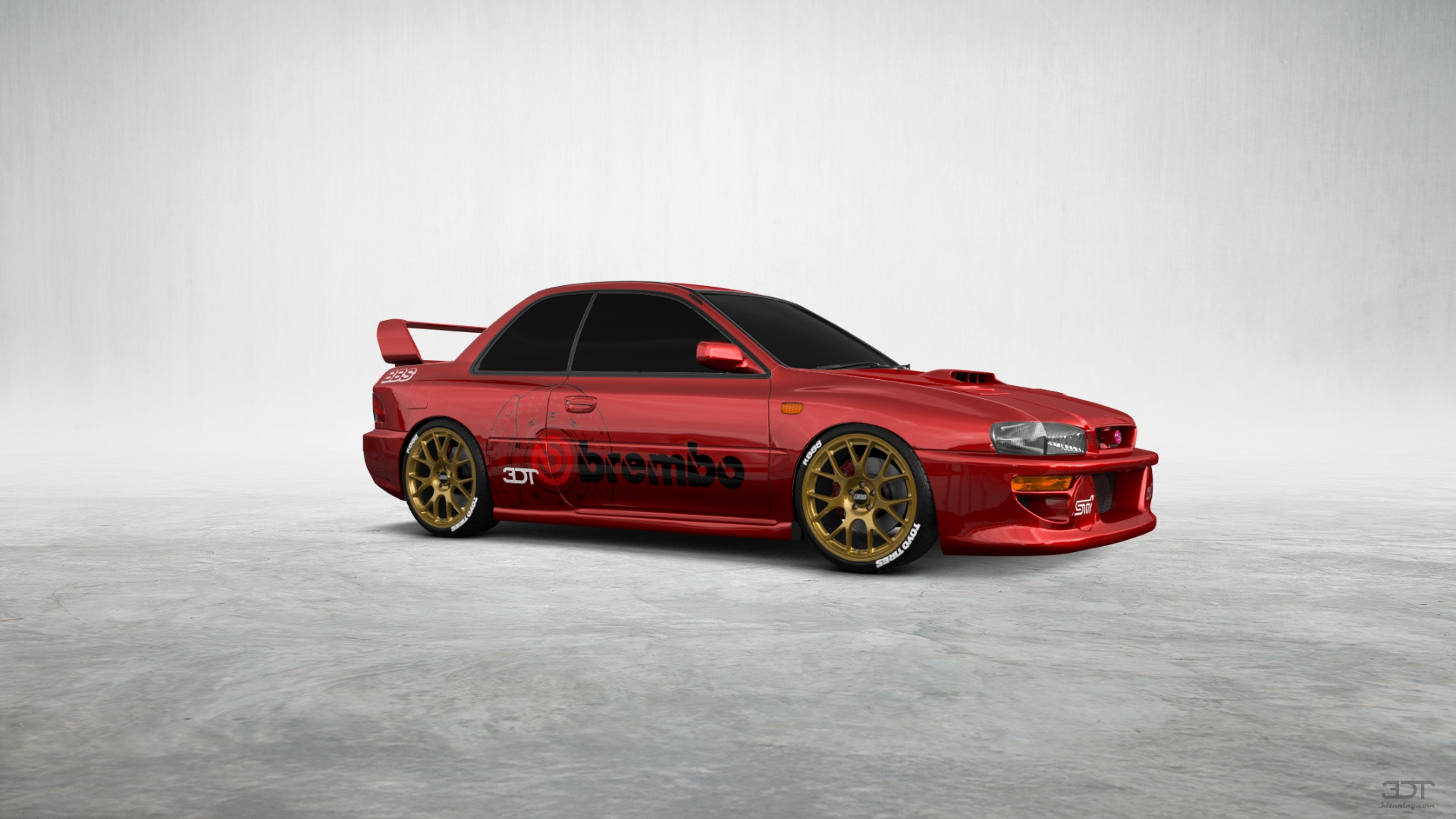 Subaru Impreza WRX STI 22B 2 Door Coupe 2000 tuning