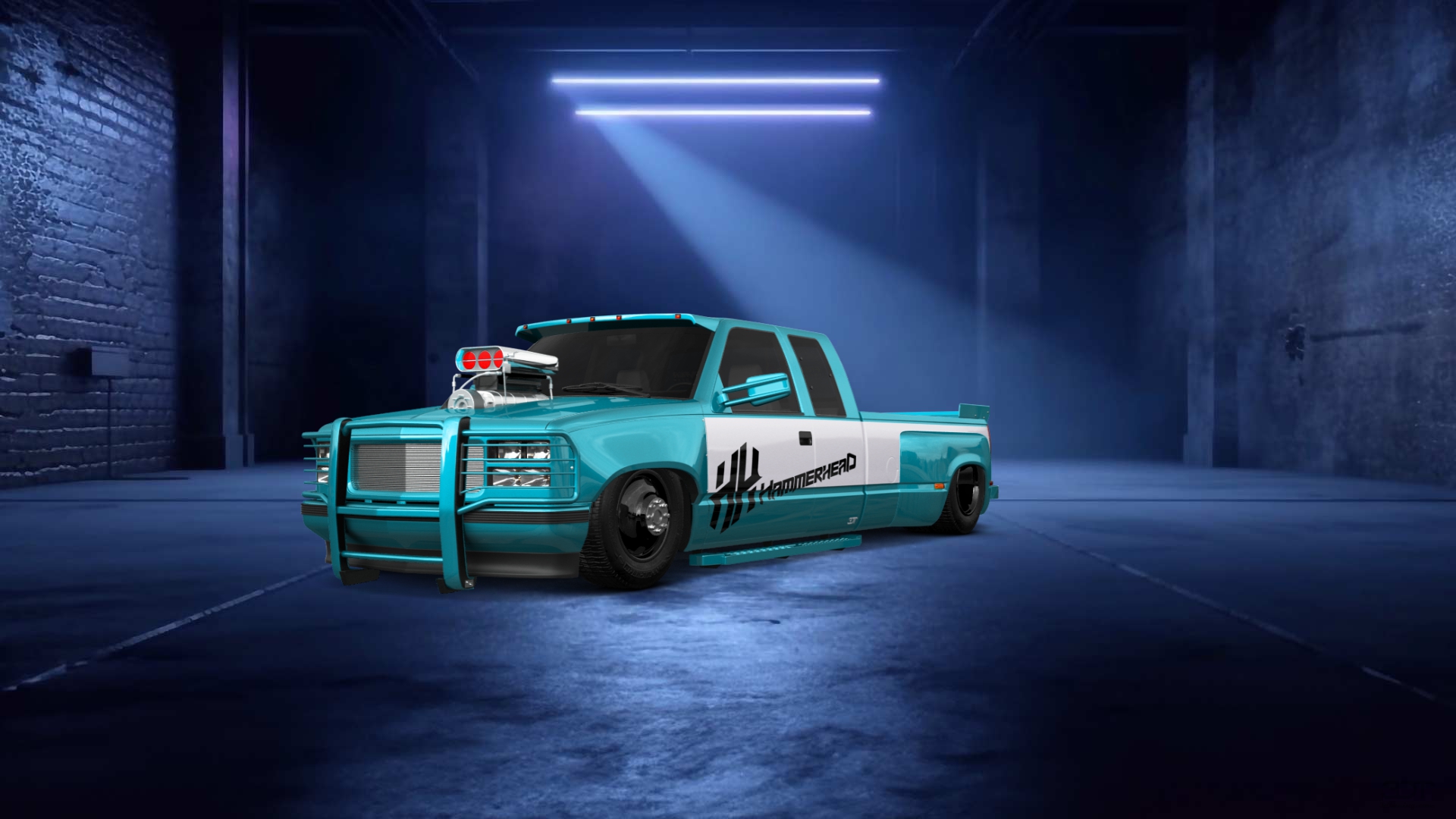 Chevrolet K3500 Extended Cab Pickup Truck 1988