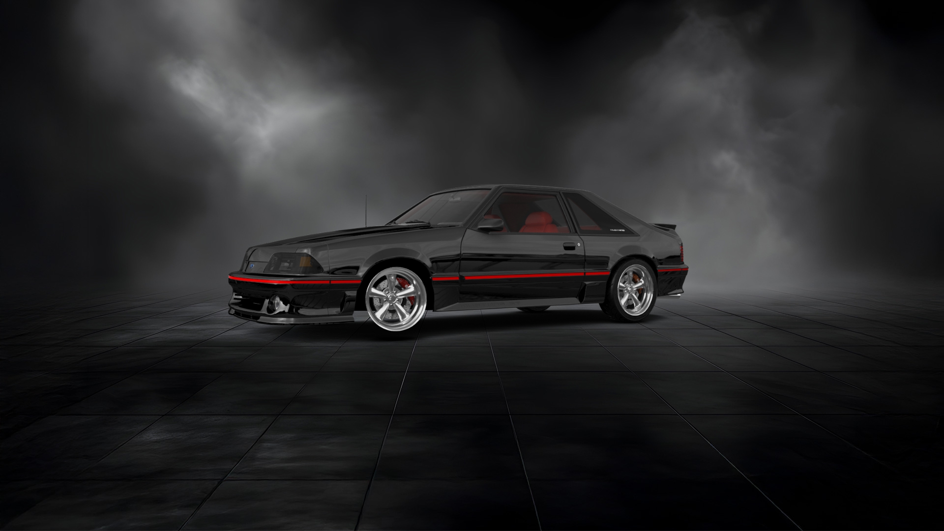 Ford Mustang 3 Door Hatchback 1988 tuning