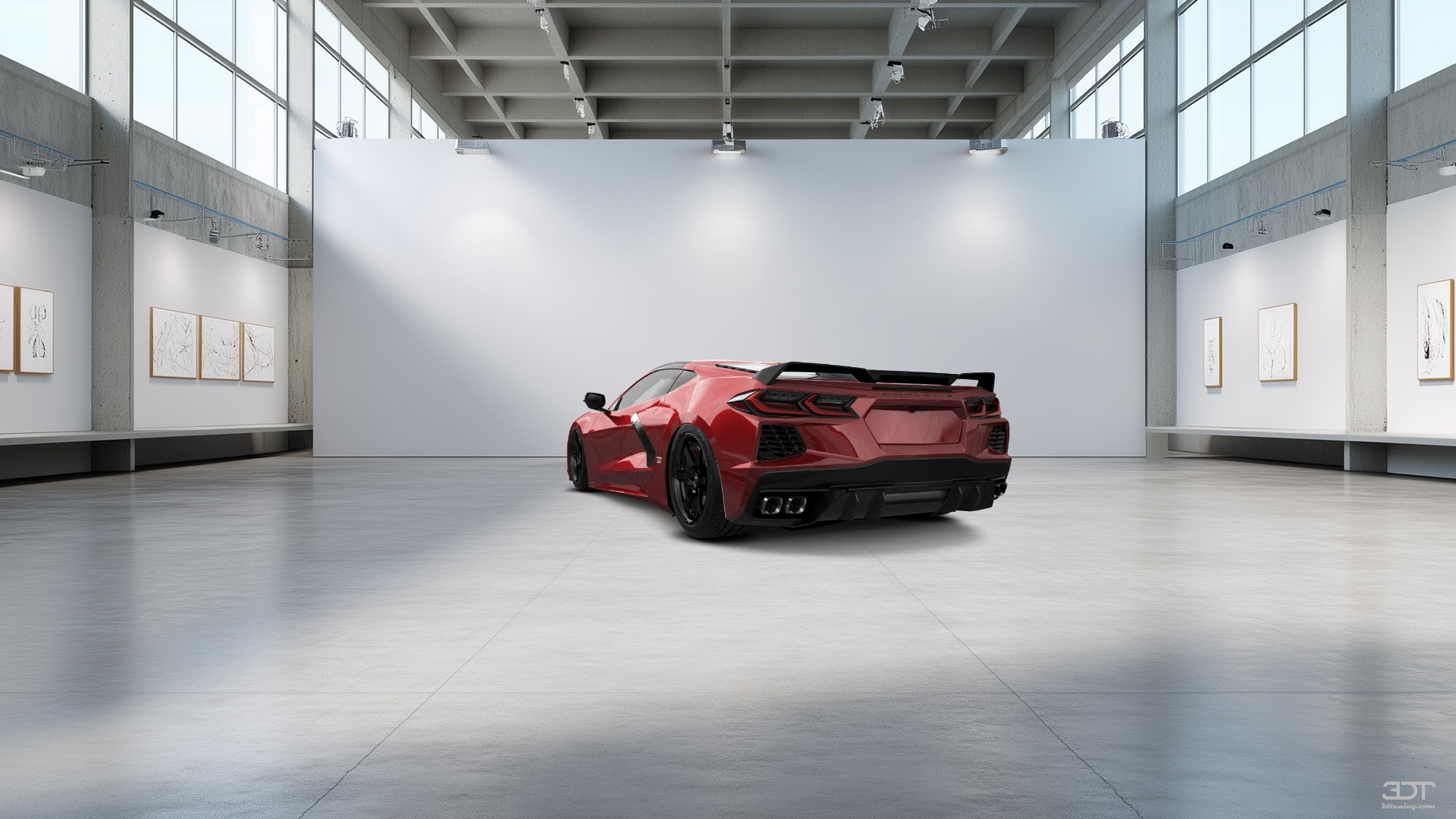 Chevrolet Corvette 2 door targa top 2020 Images