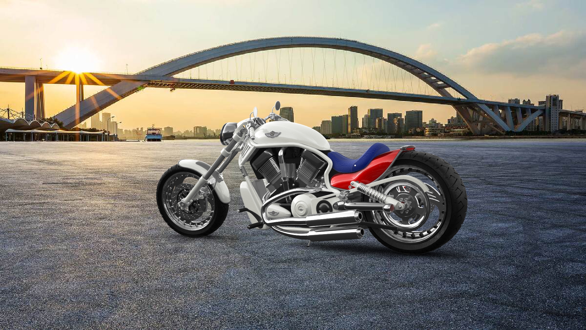 Harley-Davidson Custom Chopper Cruiser 2011 tuning