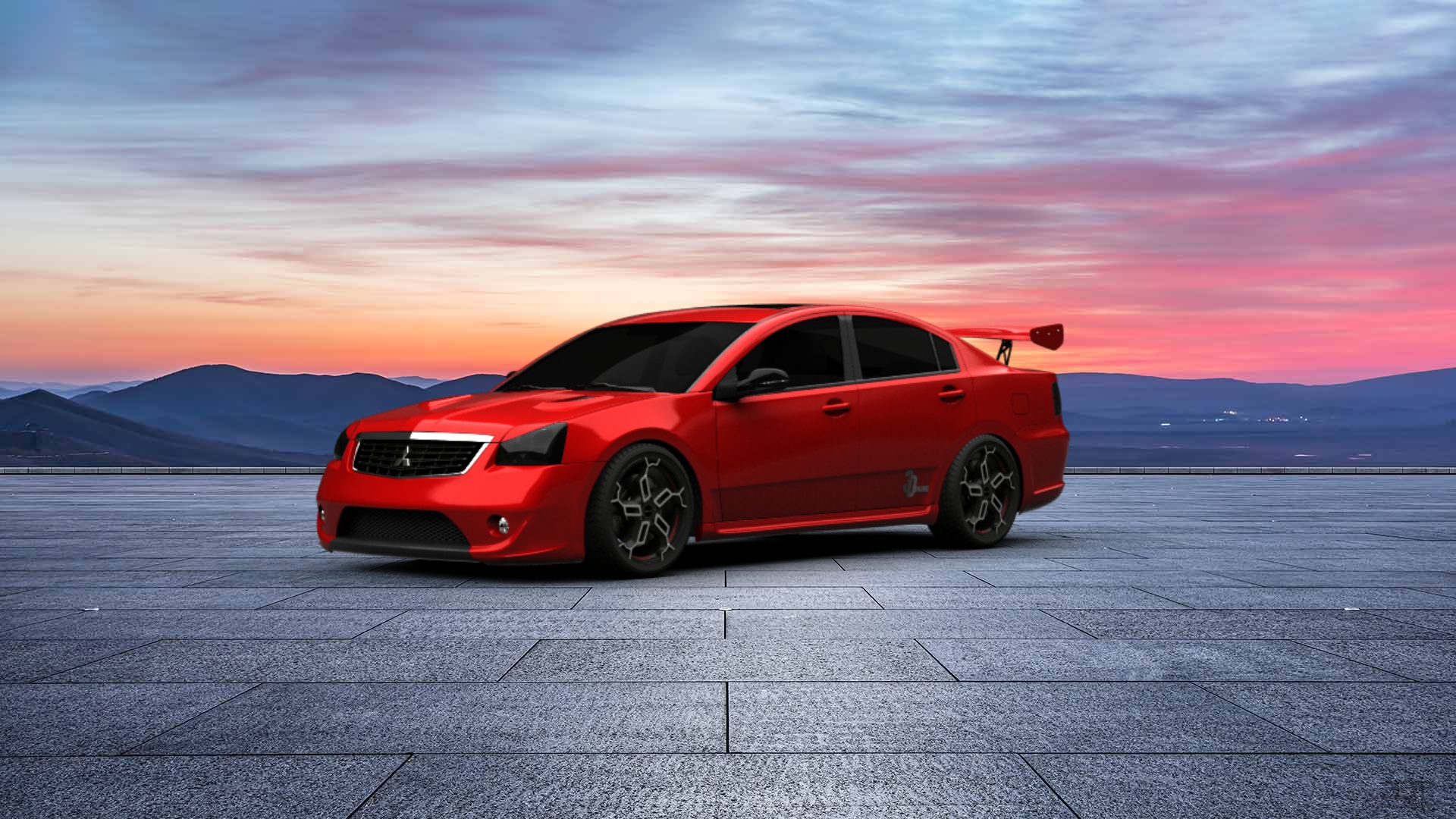 Mitsubishi Galant Sedan 2006 tuning