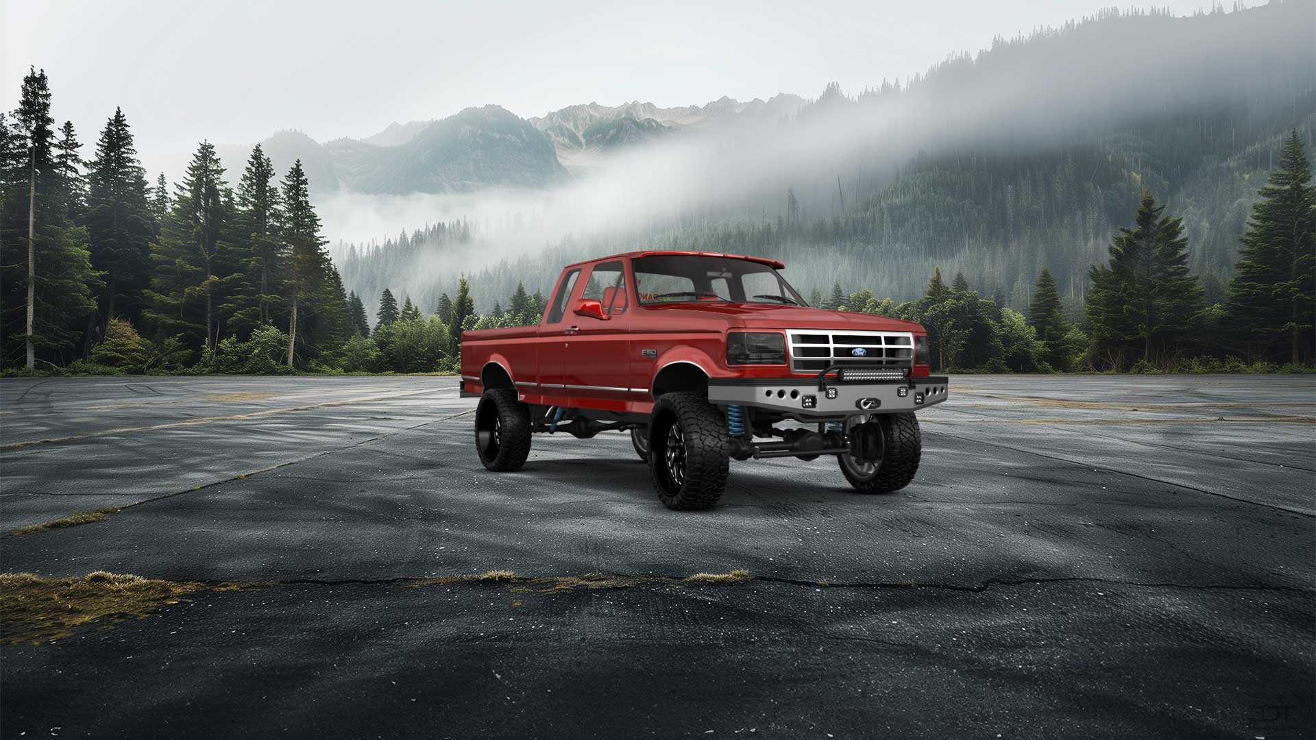 Ford F-150 SuperCab 2 Door pickup truck 1993 tuning