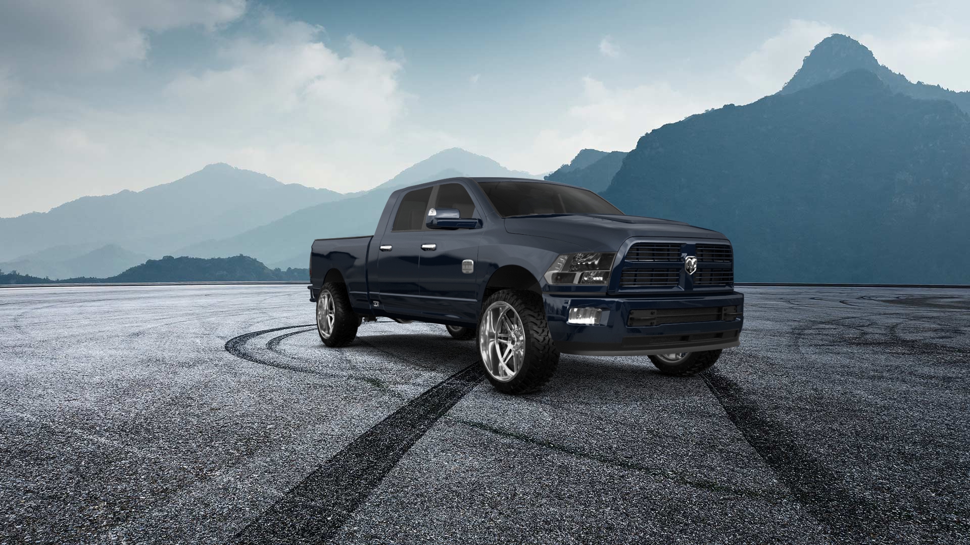 Dodge Ram 2500 Mega Cab 6.4 ft box 4 Door pickup truck 2010