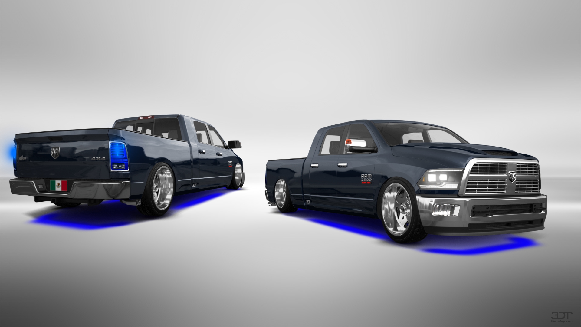 Dodge Ram 2500 Mega Cab 6.4 ft box 4 Door pickup truck 2010