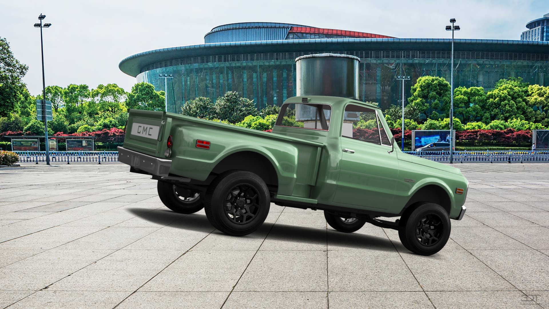 GMC K1500 2 Door pickup truck 1971 Bilder