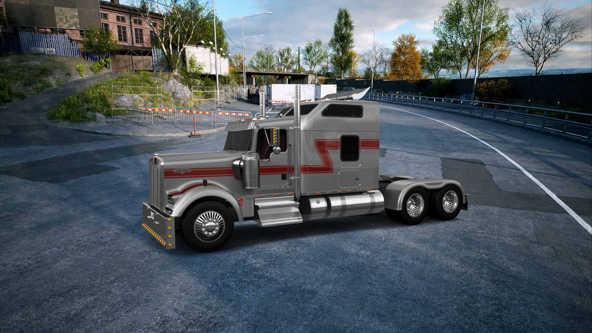 Kenworth W900 Sleeper Cab Truck 2015 tuning
