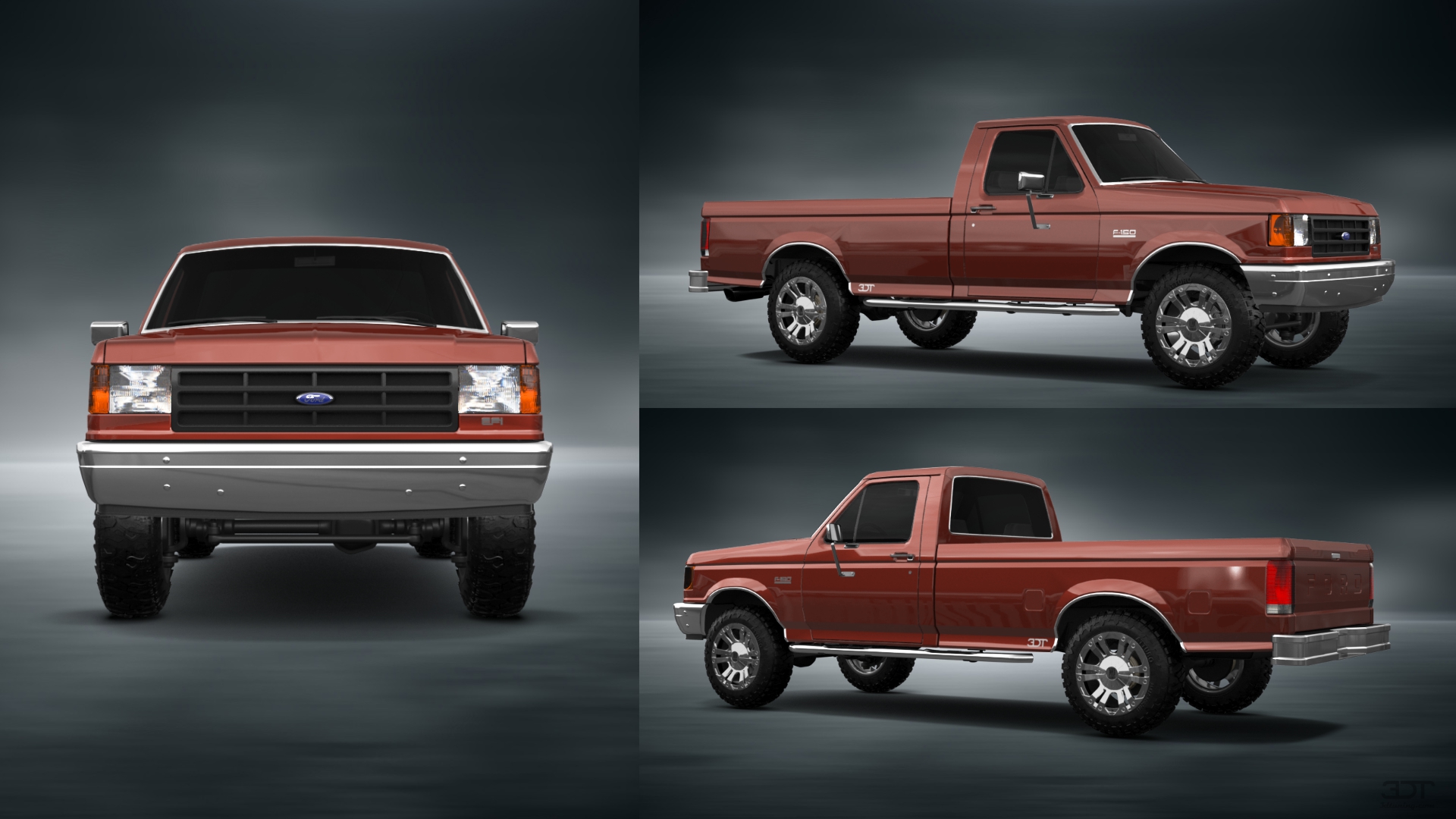 Ford F-150 2 Door pickup truck 1987 tuning