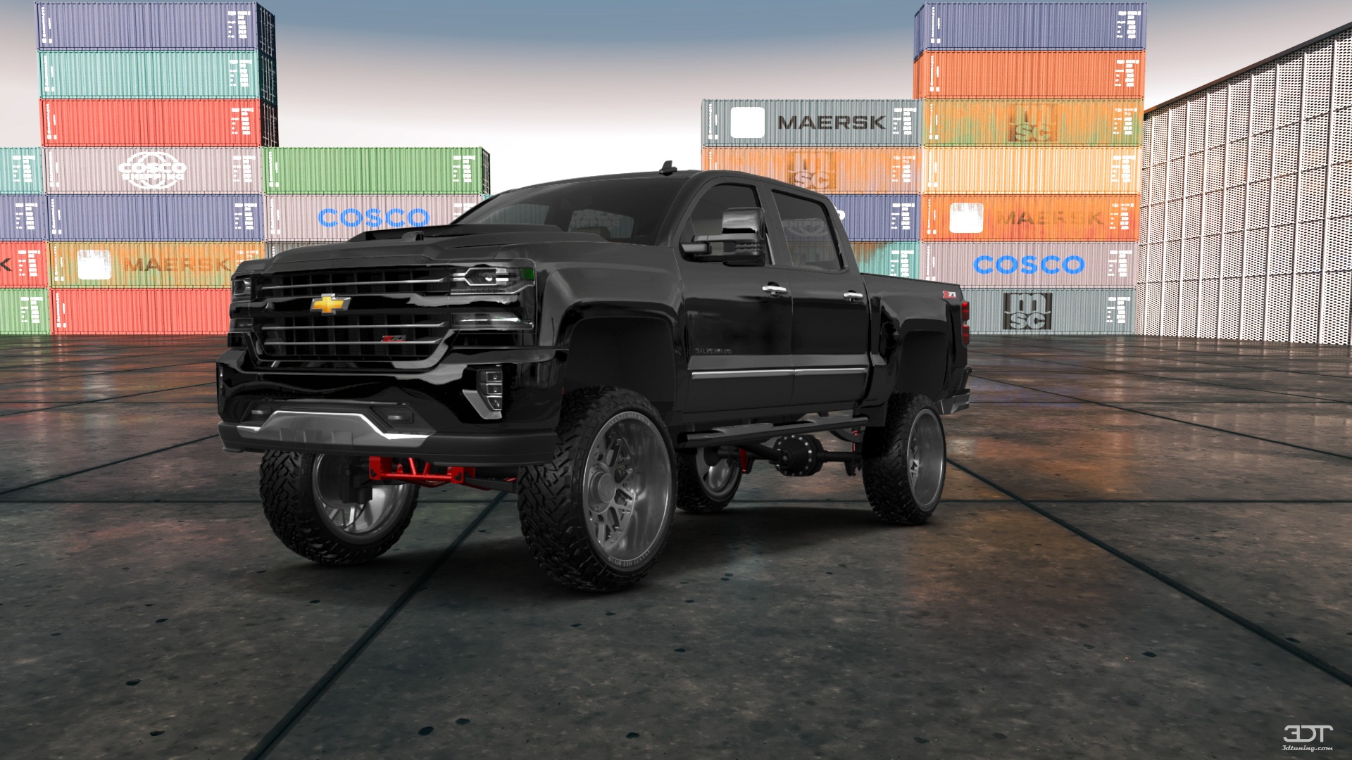 Chevrolet Silverado 1500 4 Door pickup truck 2016 tuning