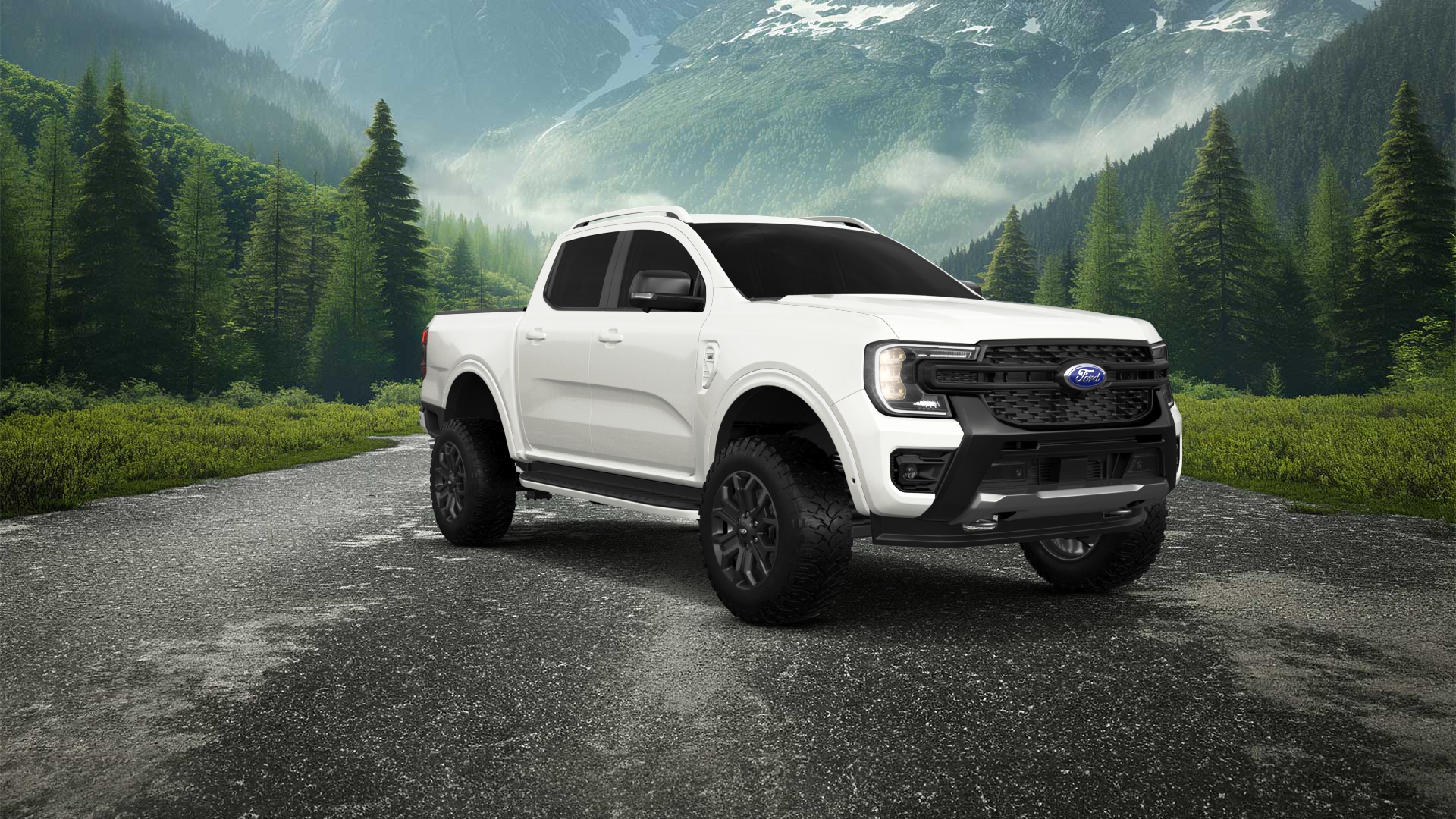 Ford Ranger 4 Door pickup truck 2022