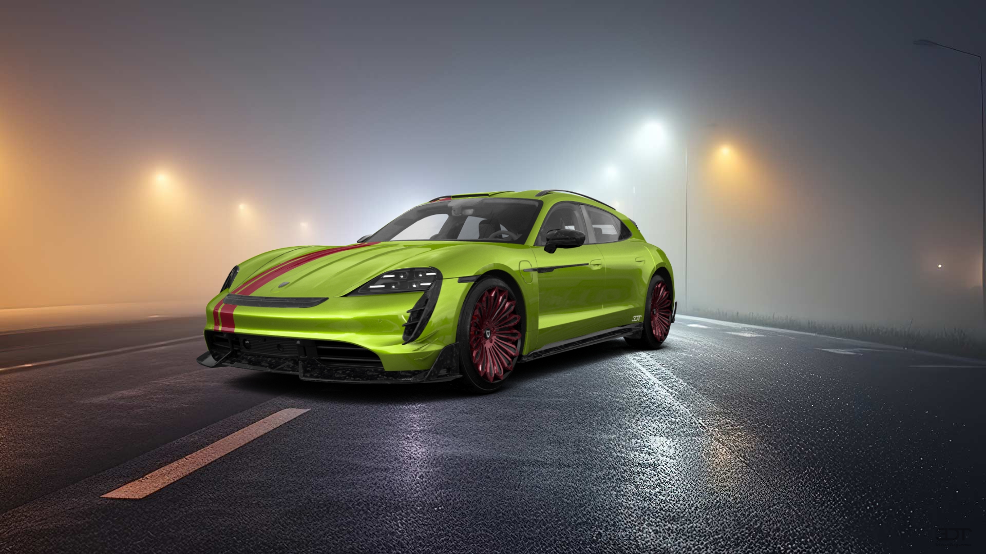 Porsche Taycan Sport Turismo Shooting Brake 2019 tuning