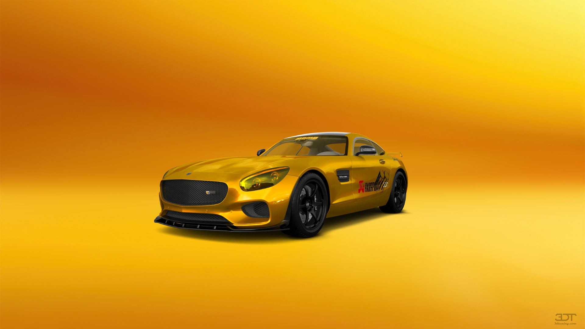 Mercedes AMG GT 2 door fastback coupe 2015 tuning