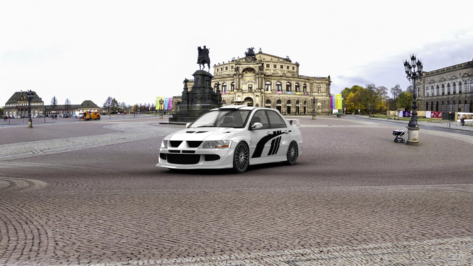 Mitsubishi Lancer Evo VII sedan 2001 tuning