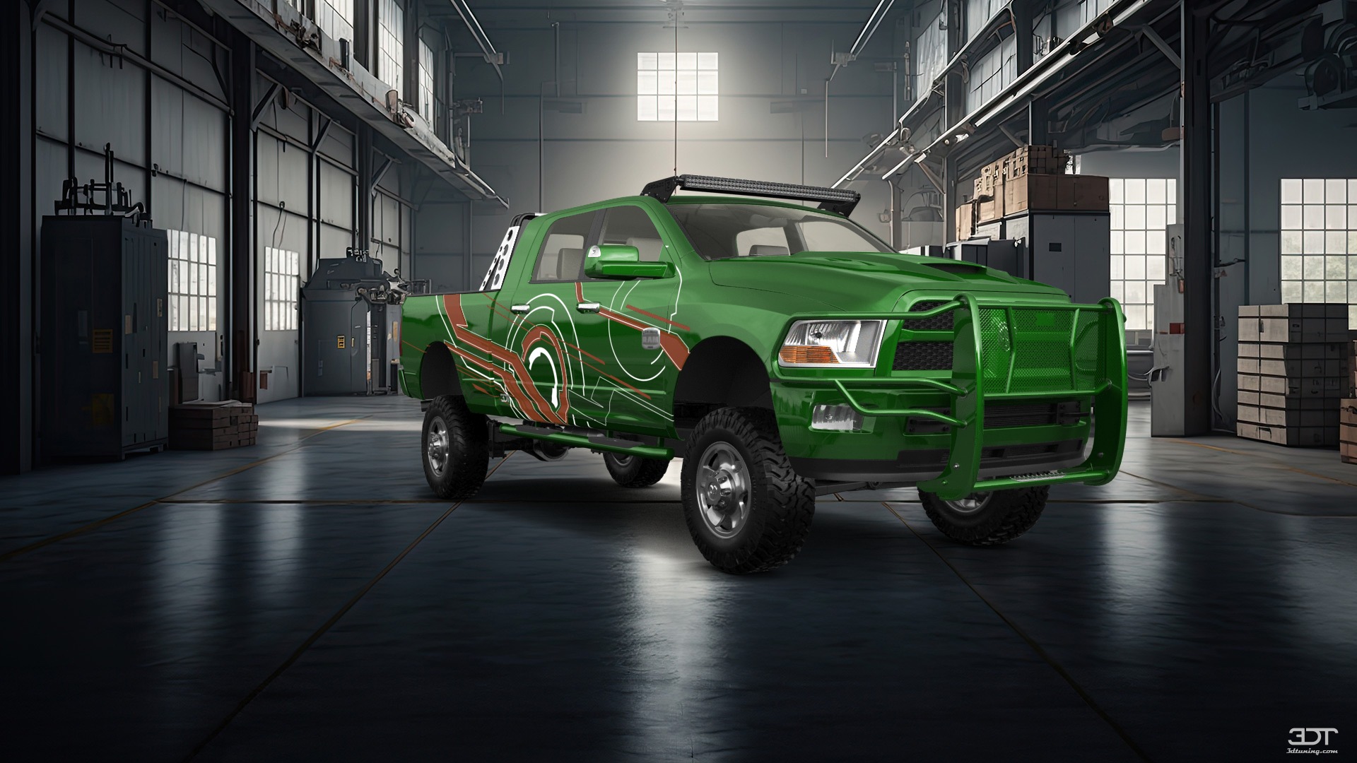 Dodge Ram 2500 Mega Cab 6.4 ft box 4 Door pickup truck 2010