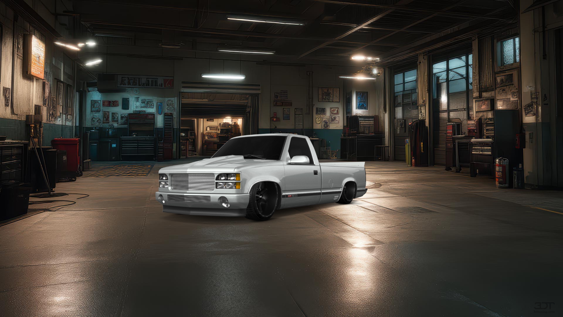 GMC Sierra 1500 2 Door pickup truck 1988 tuning