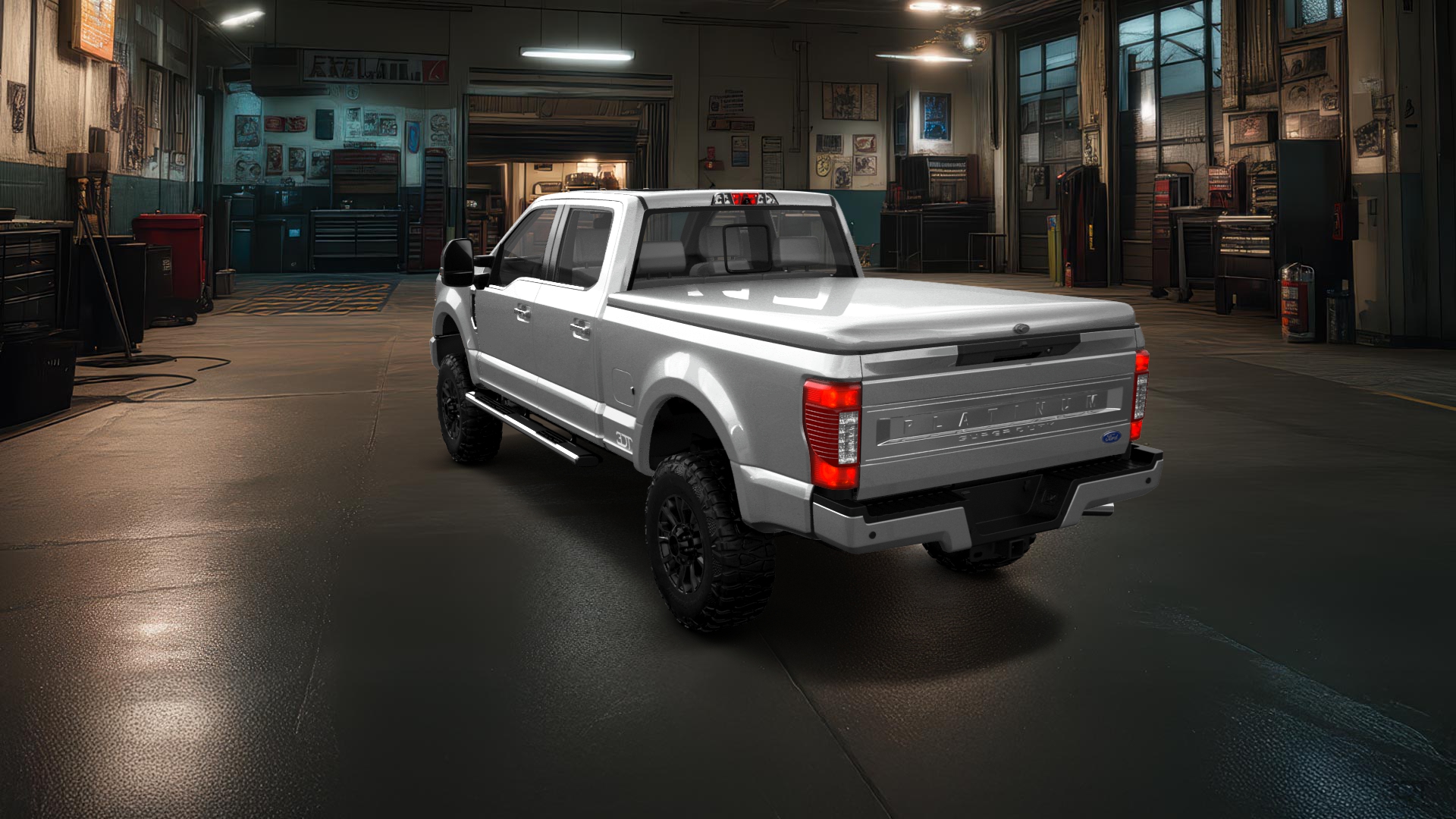 Ford F-250 4 Door pickup truck 2021 tuning